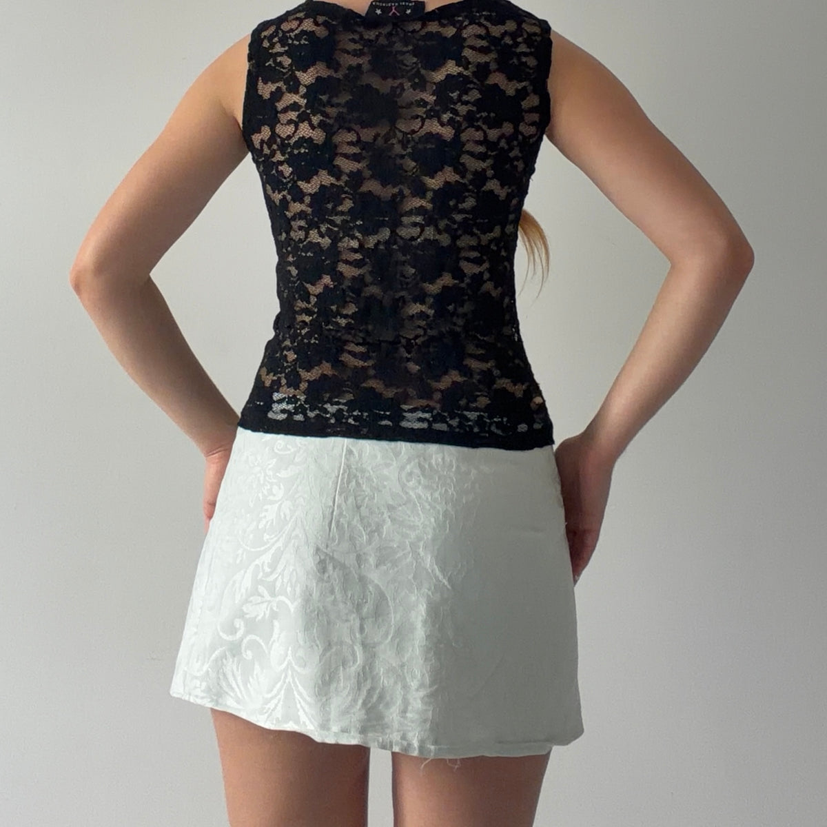 American Jeans Lace Babydoll Cami | 8-10