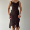 Jessica Cowl Midi Dress | L