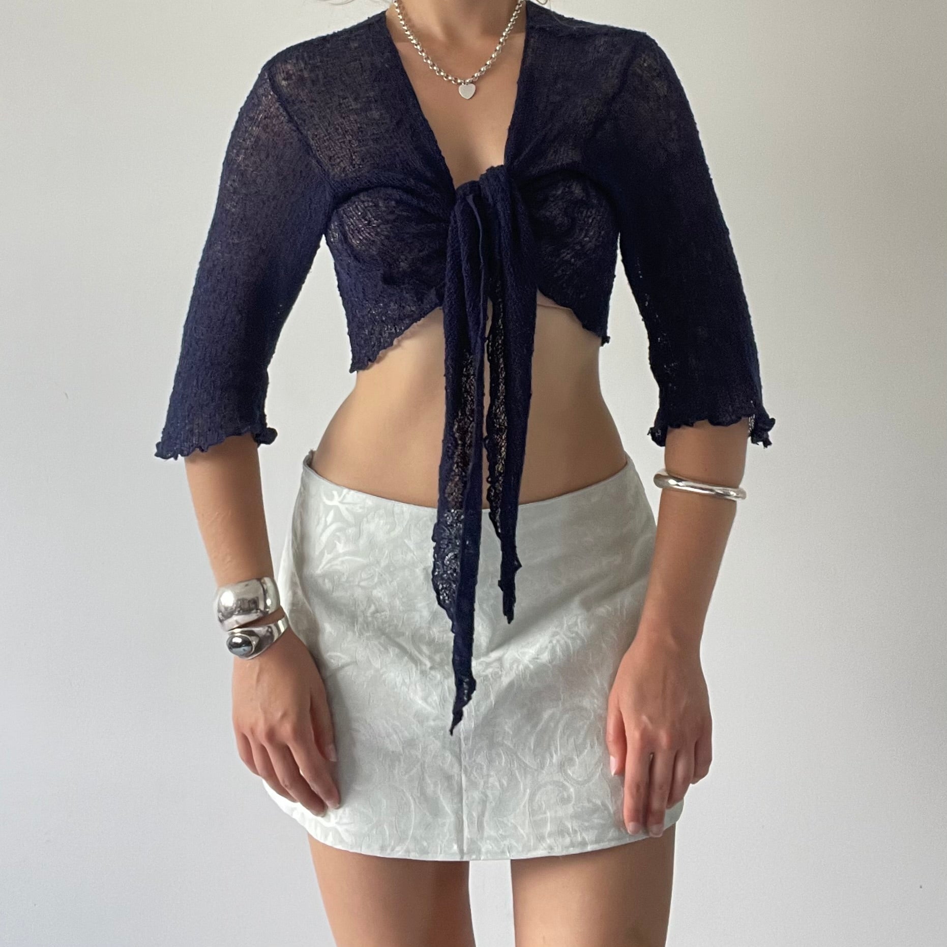 Knitted Tie Top | 6-12