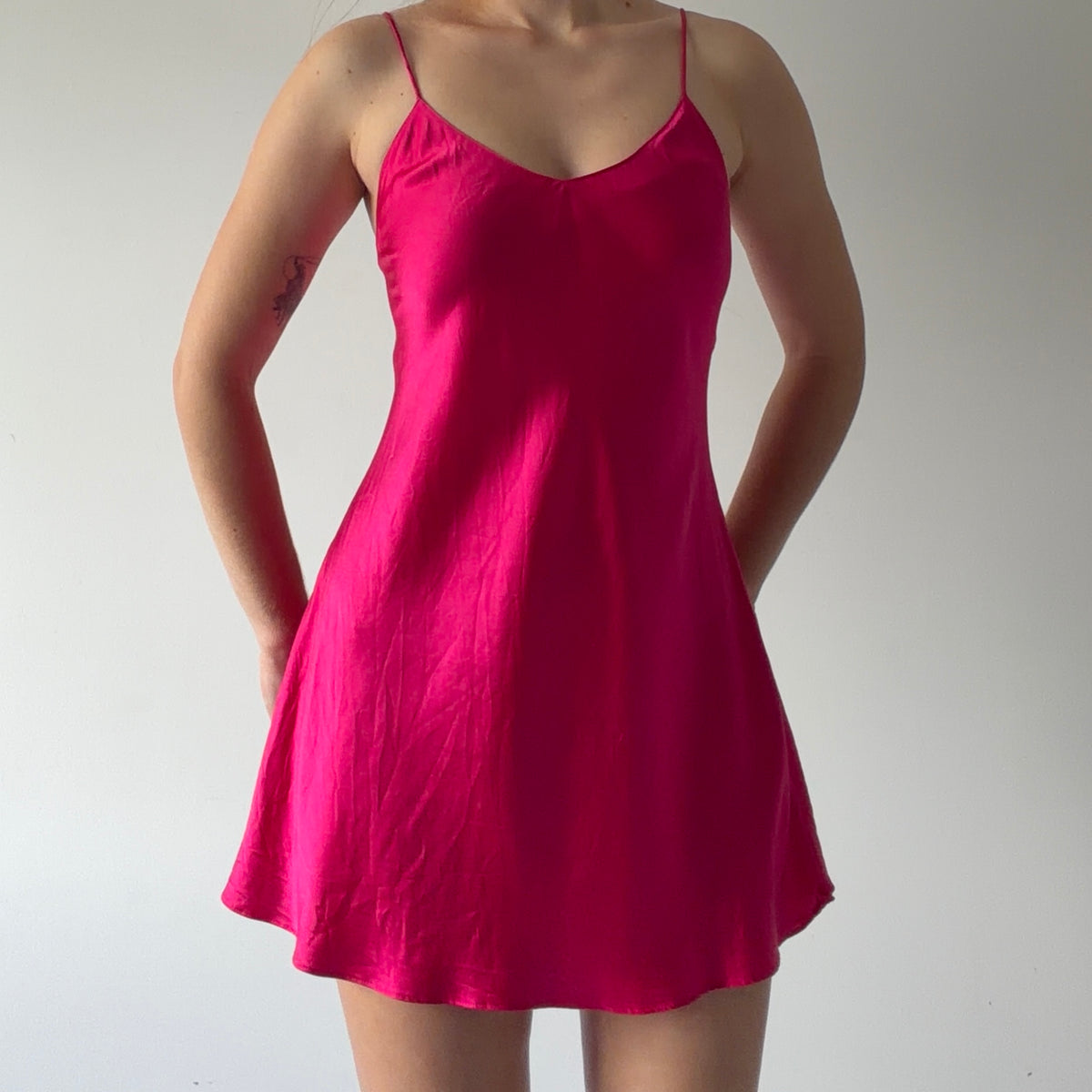 Victoria's Secret Gold Label Silk Slip | S