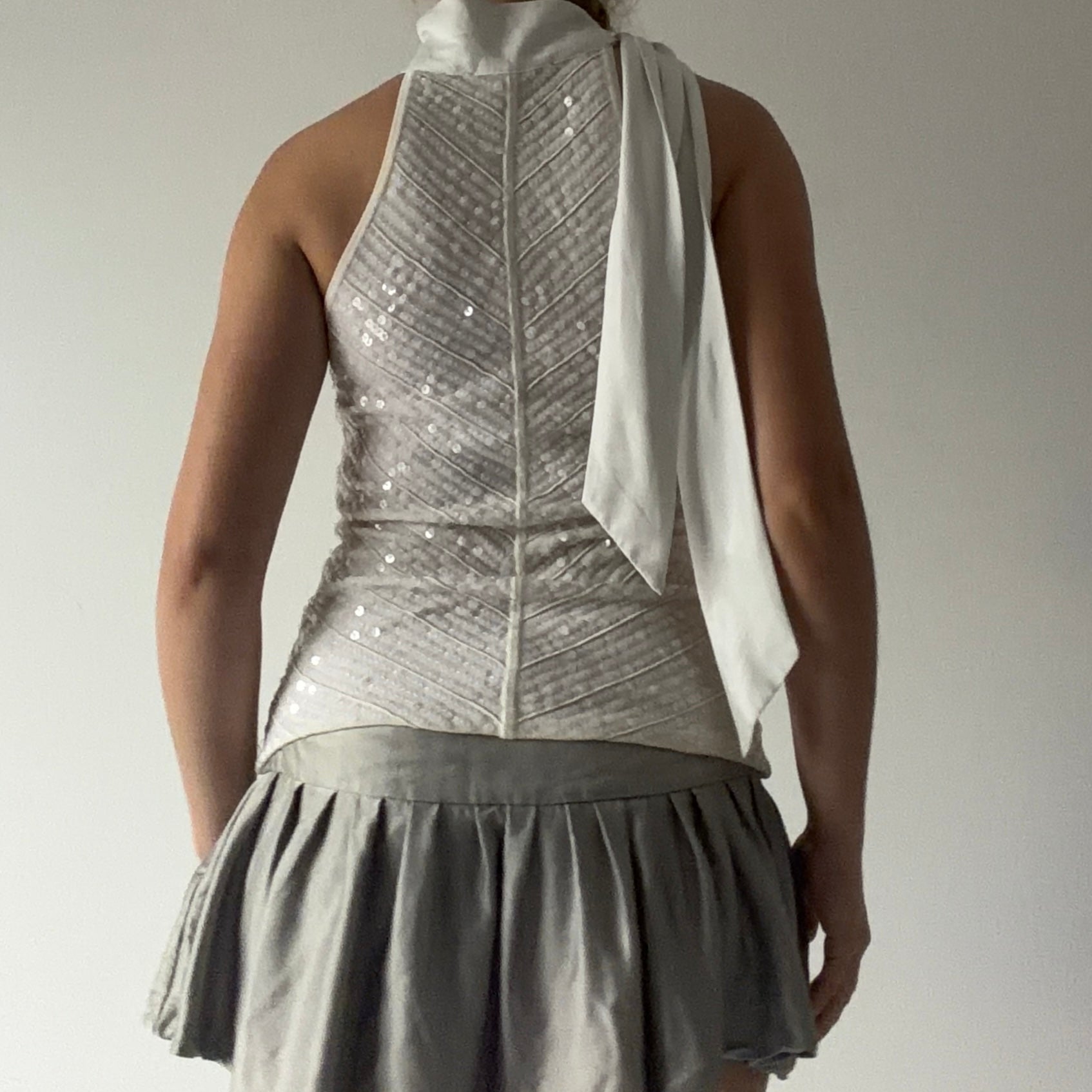 Sequin Halter Top | XXS-XS