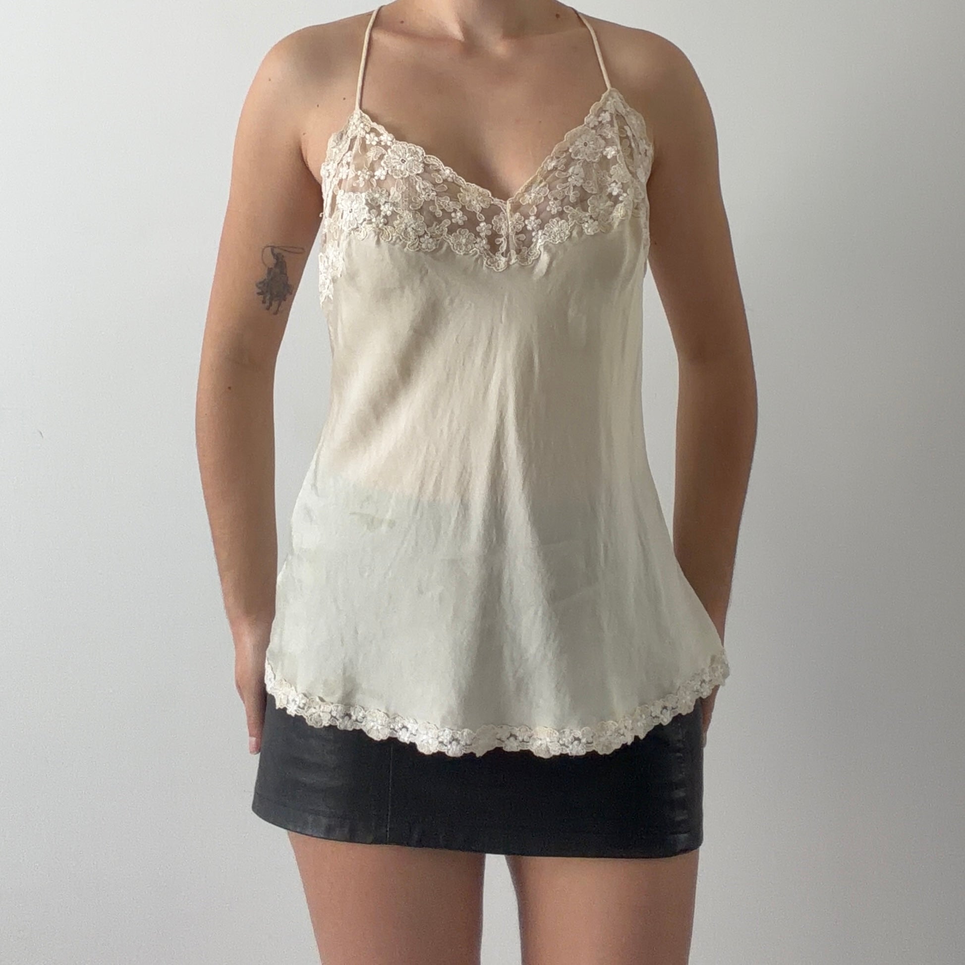 La Perla Silk Lace Cami | Made in Italy | M