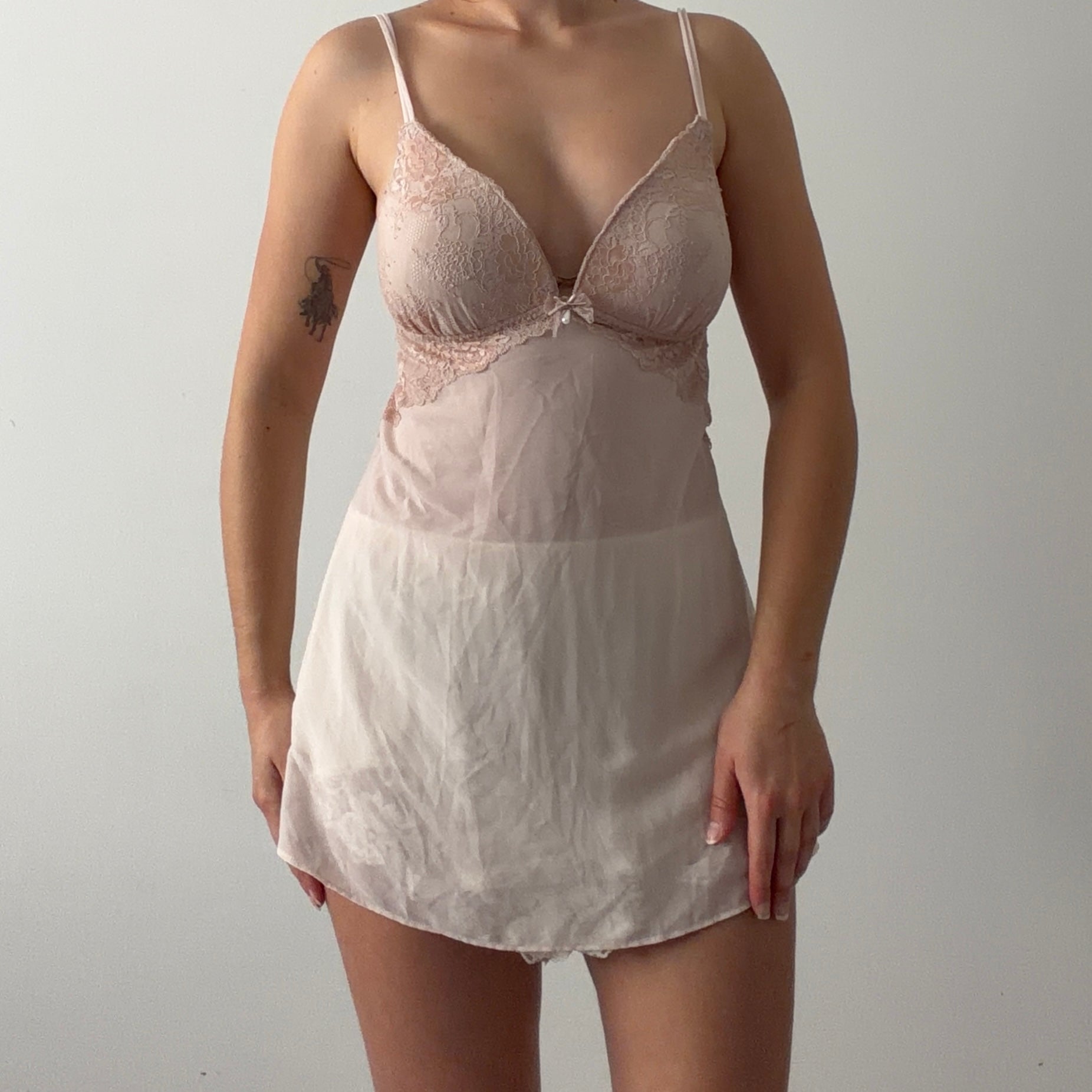 Linea Donatella Babydoll Slip Dress | L
