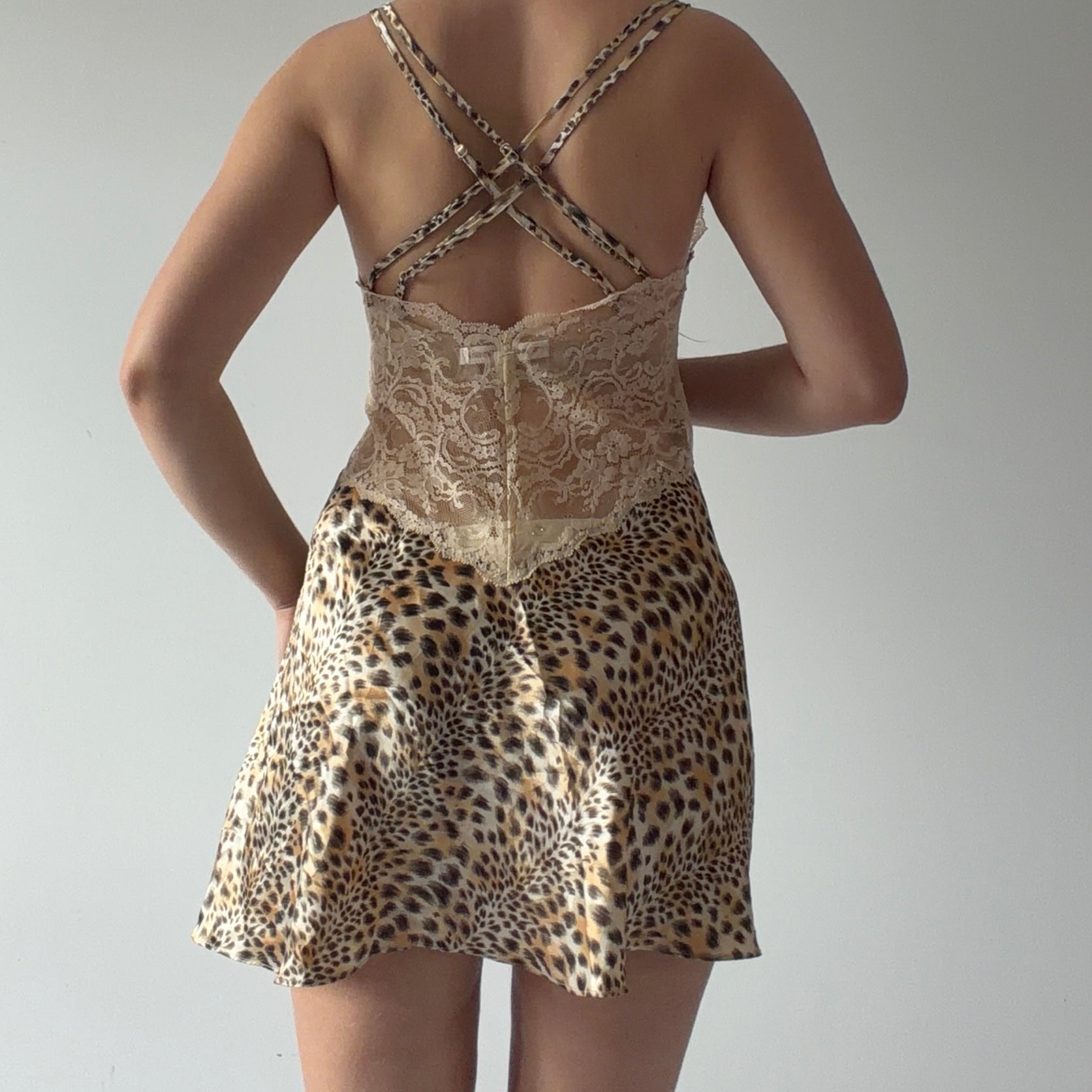 Victoria's Secret Leopard Mini Dress | L