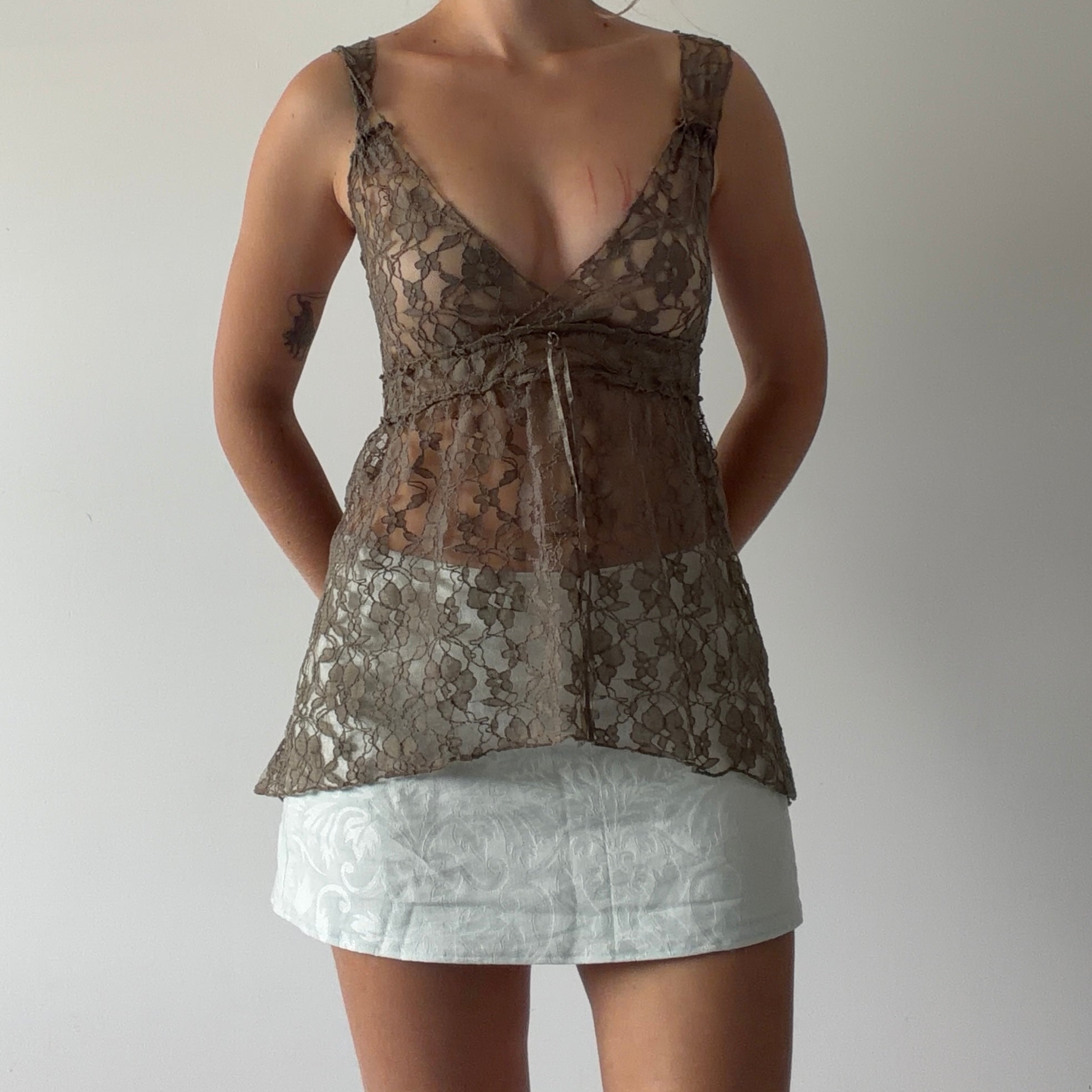 Request Lace Fairy Top | L