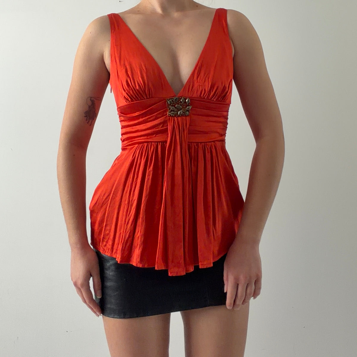 Bebe Silk Cami Top | XS