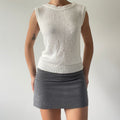 Sequin knit Vest | 8-12