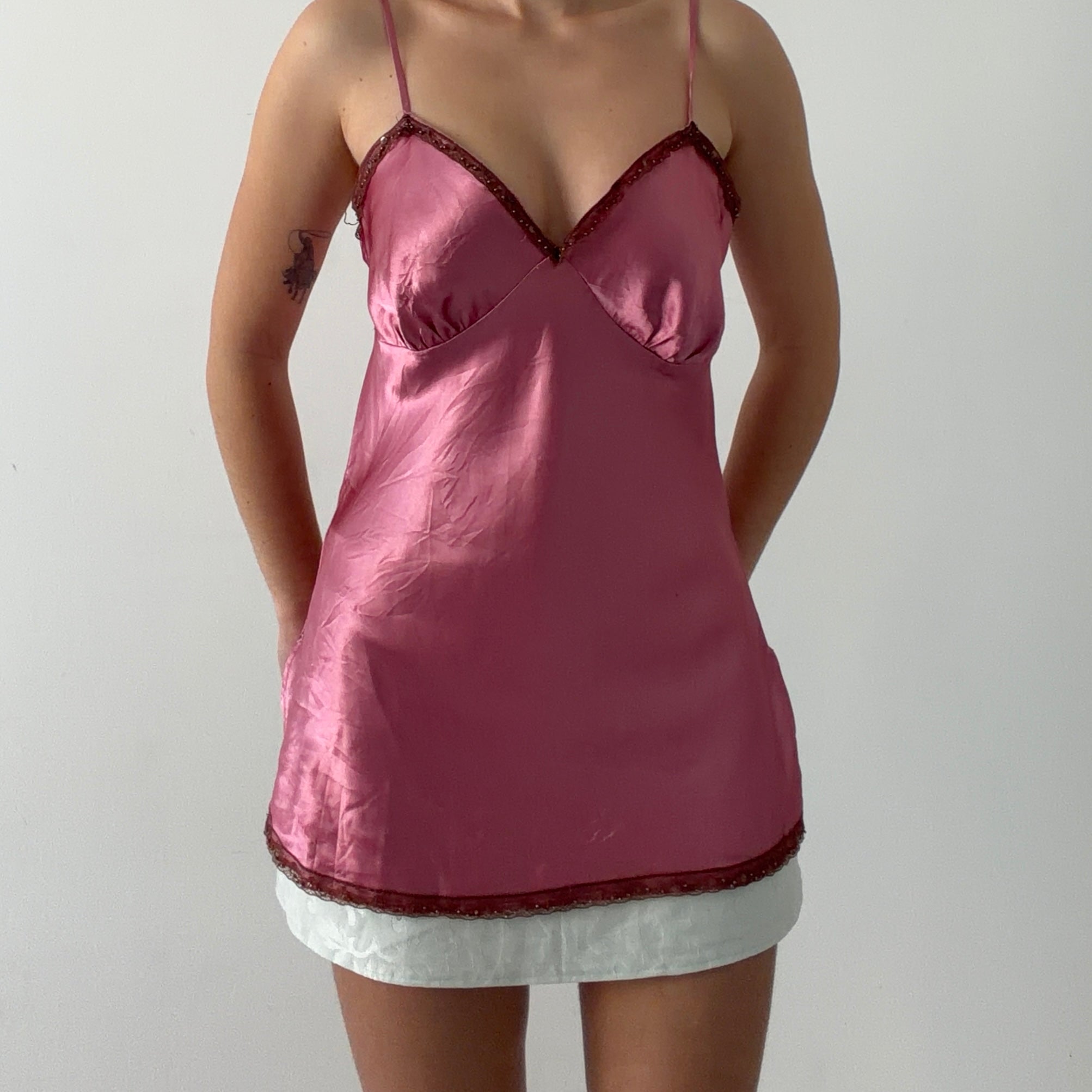Xhilaration Satin Cami | M