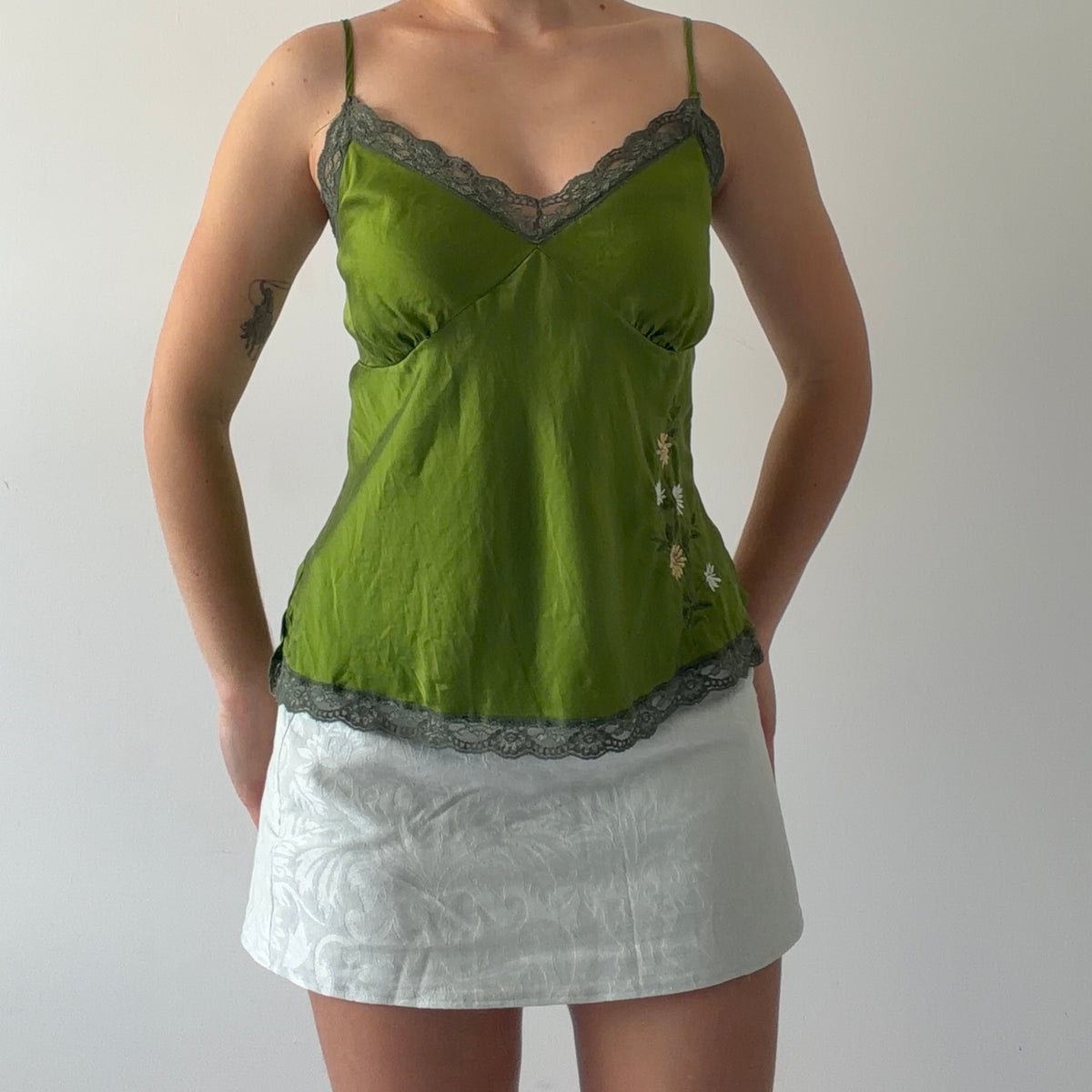 Daisy Fuentes Silk Cami | L