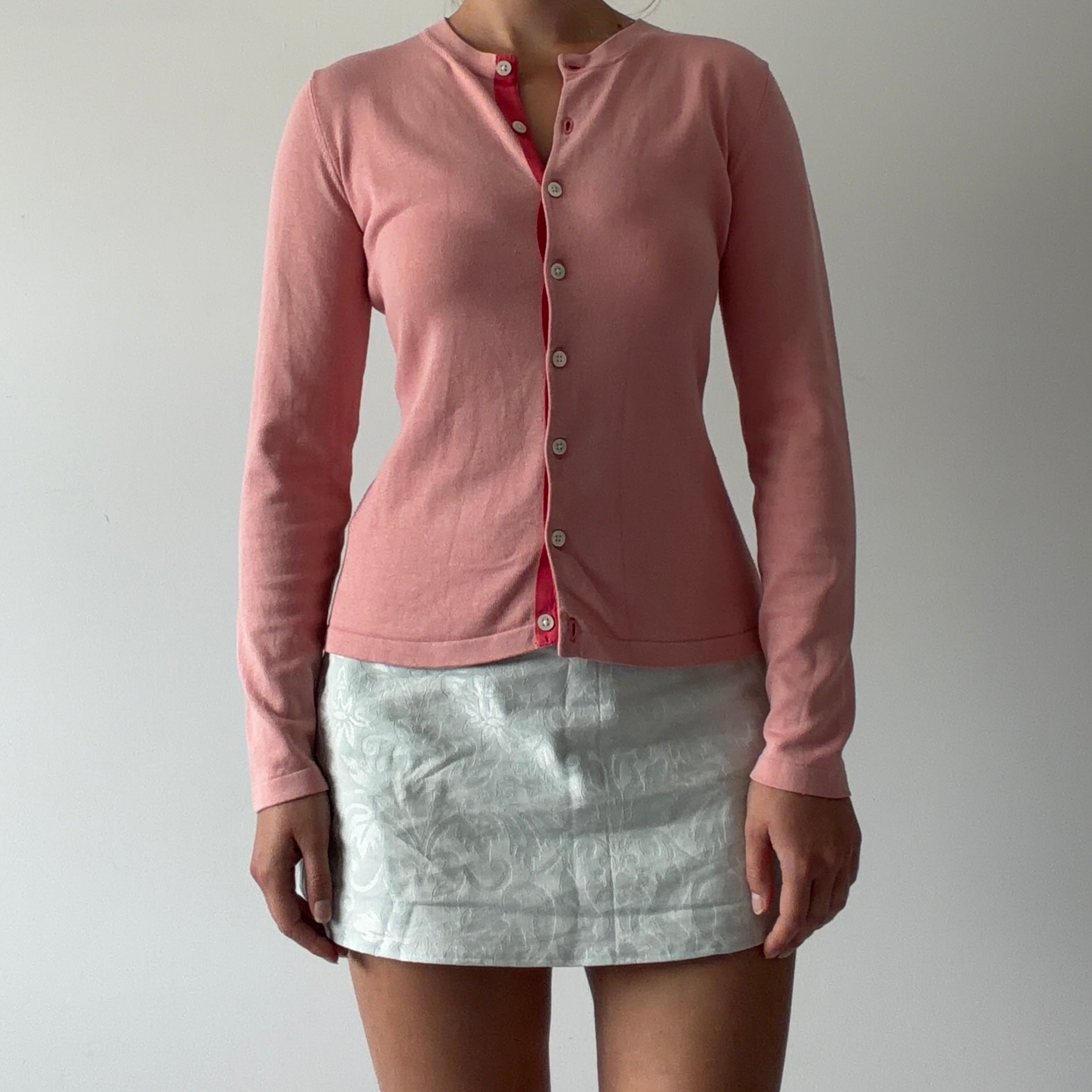 Banana Republic Silk Cardigan | 8-10