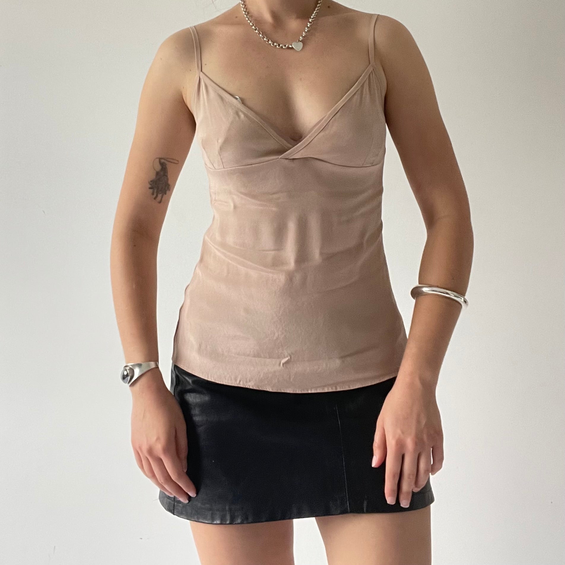 Silk Cami Tank Top