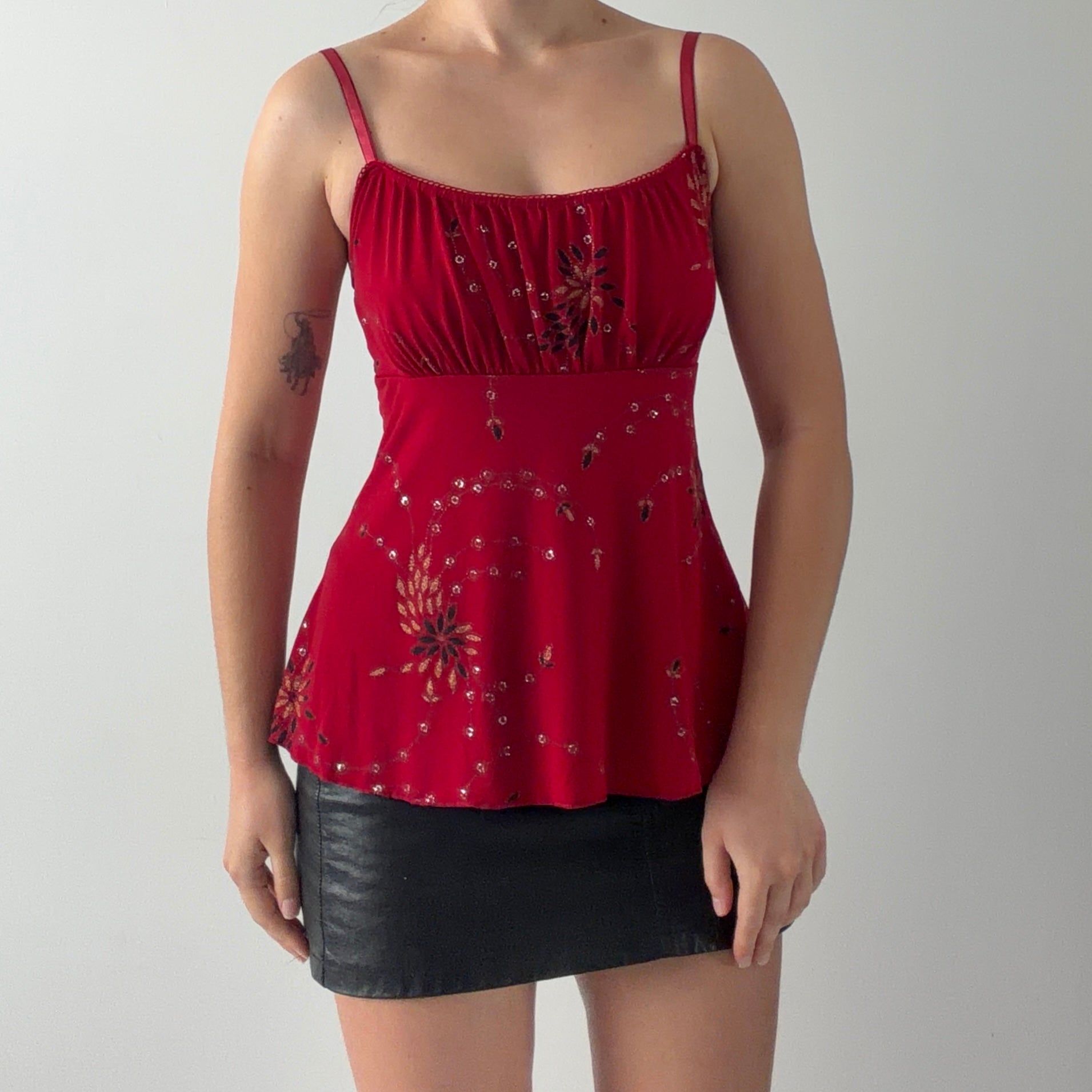 Iz byer Babydoll Top | Made in USA | 10-12