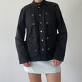 Studded Canvas Jacket | 10-12
