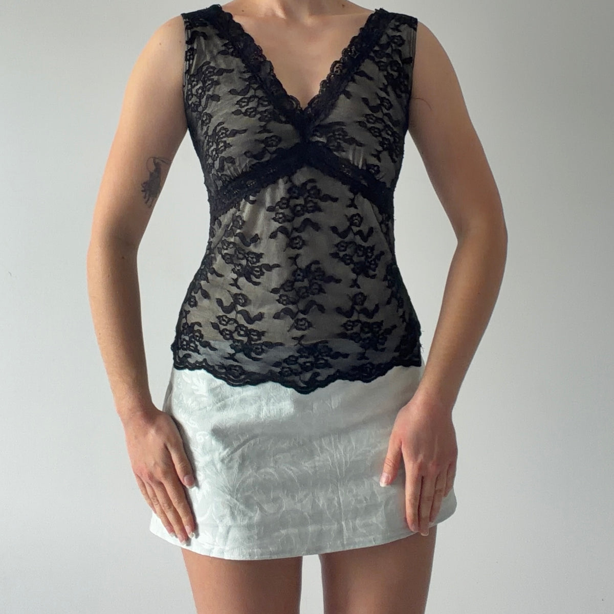 Worthington Lace Cami | S