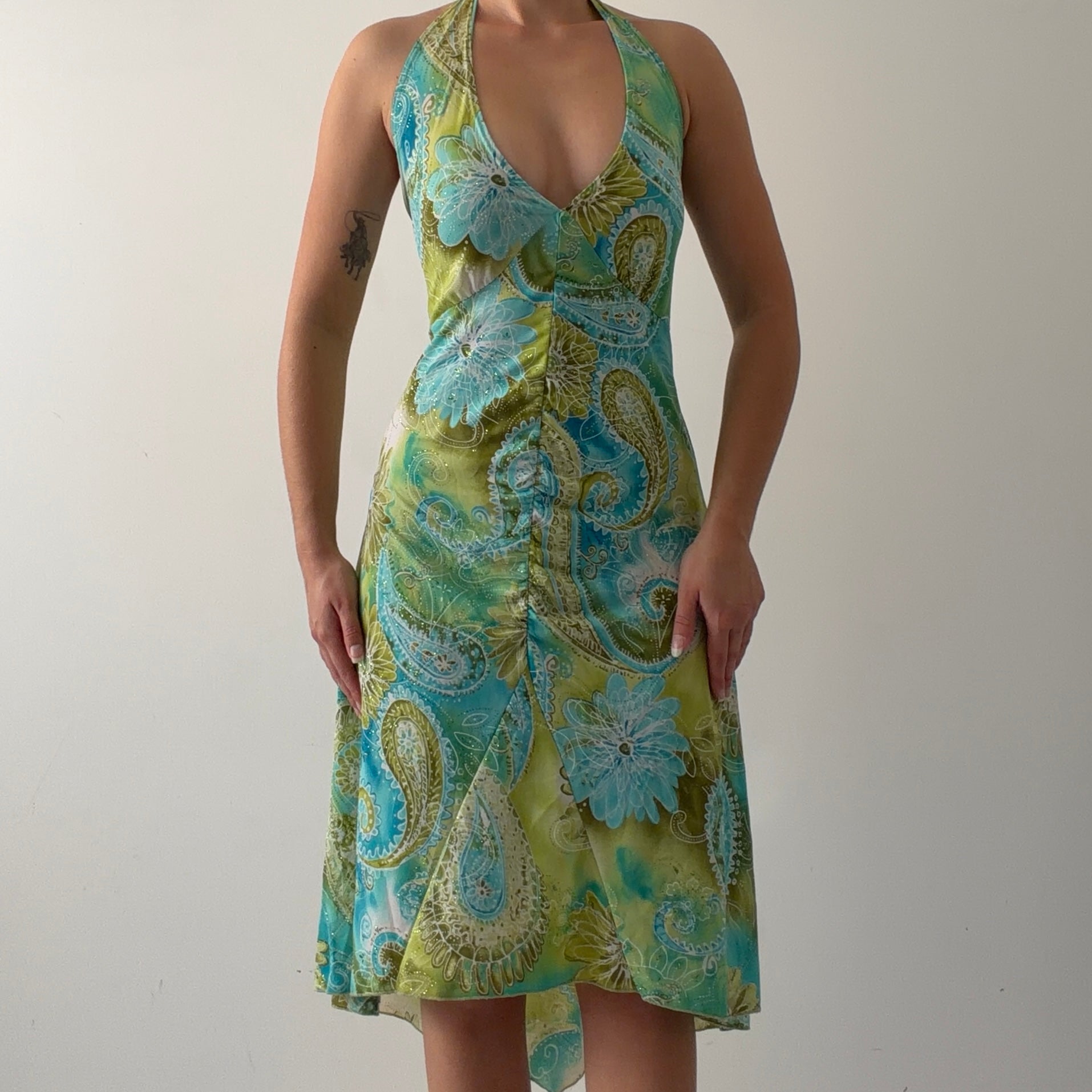 M.K.M Designs Halter Dress | XL