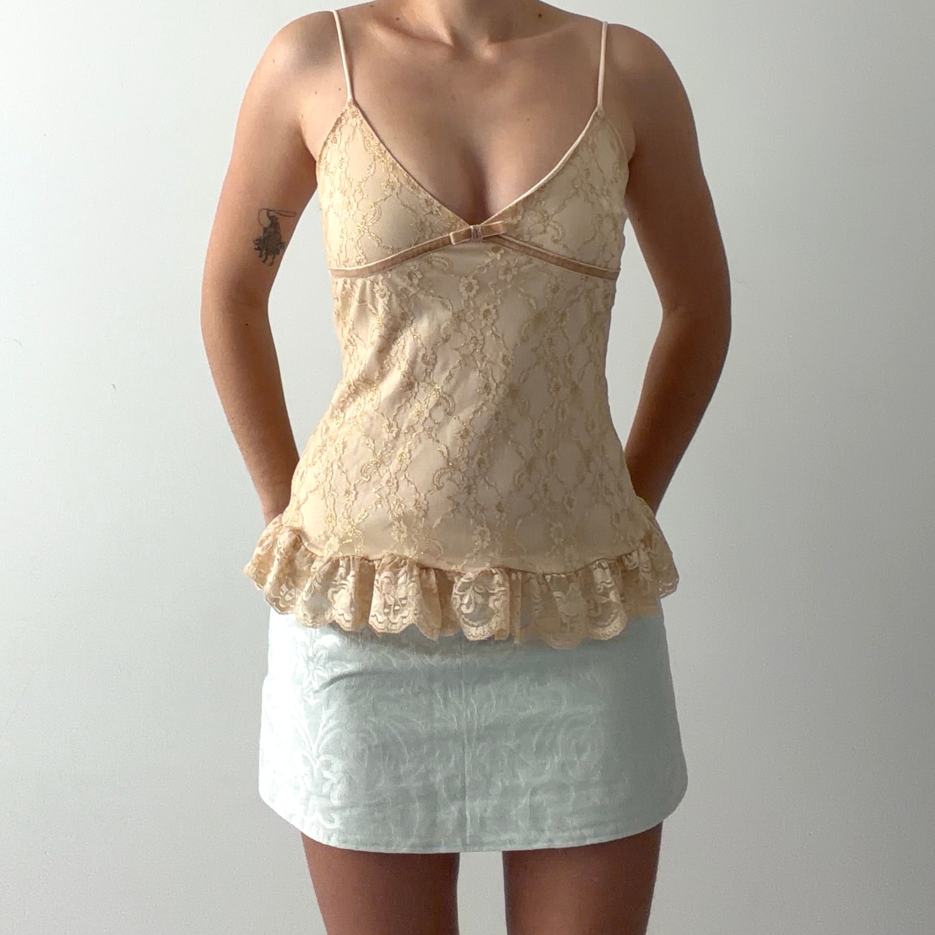 Wet Seal Lace Cami | Made in USA | S