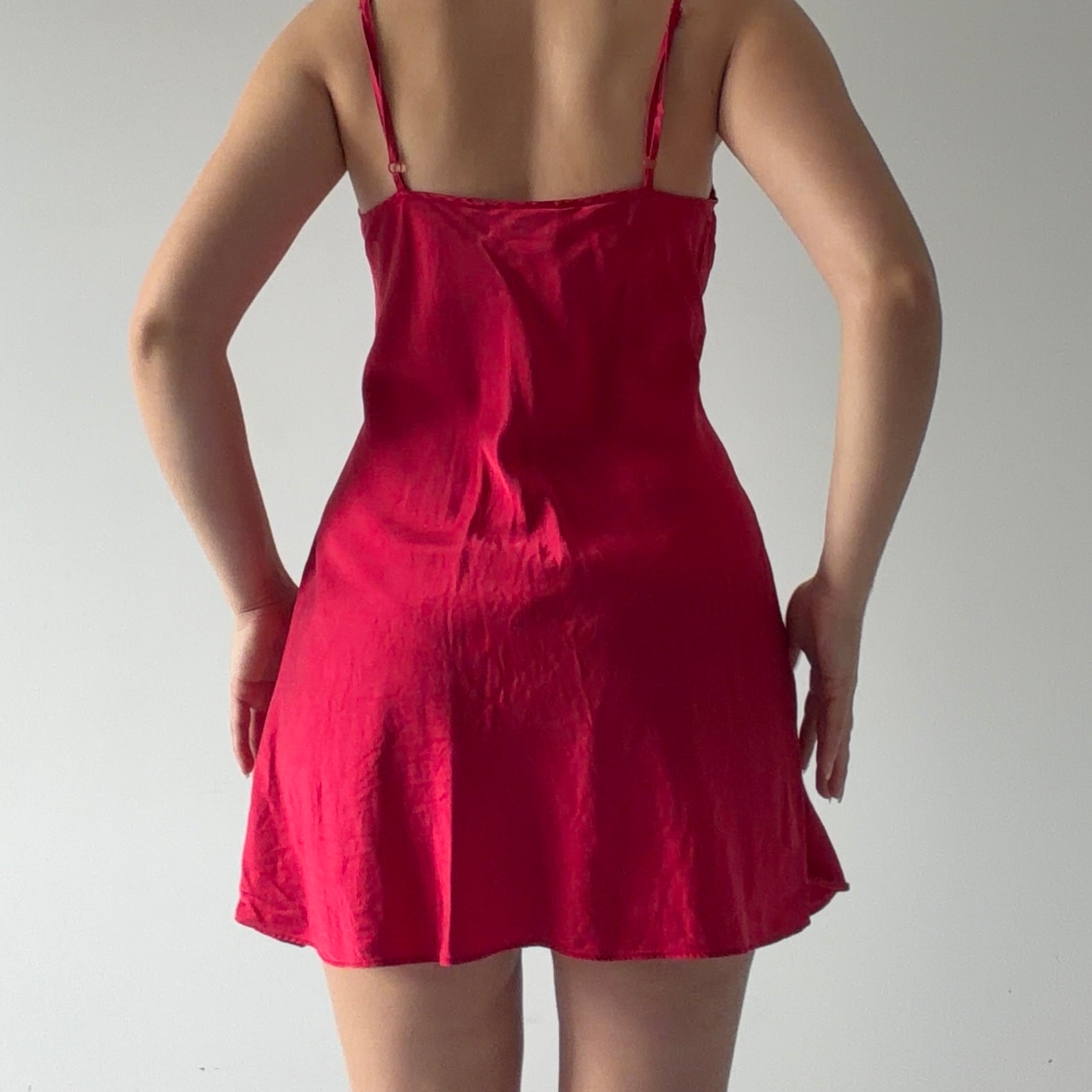 Victoria's Secret Gold Label Silk Mini Dress | M