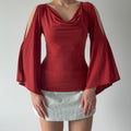 Forever 21 Bell Sleeve Top | L
