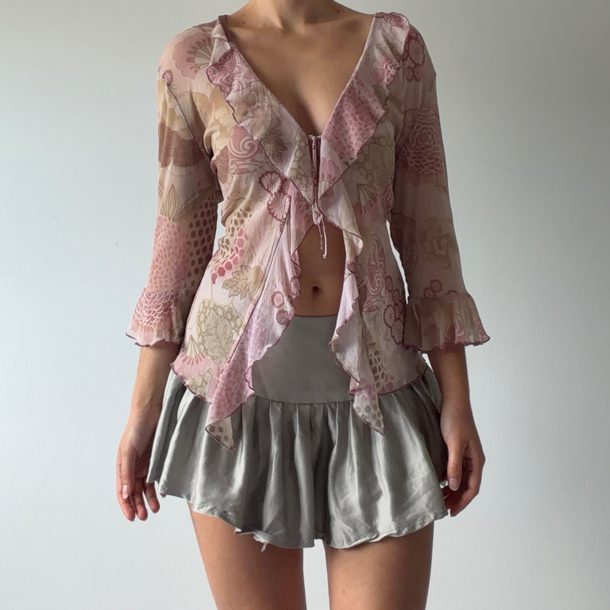 Yessica Ruffle Top | XL