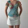 Ice Silk Babydoll Top | S