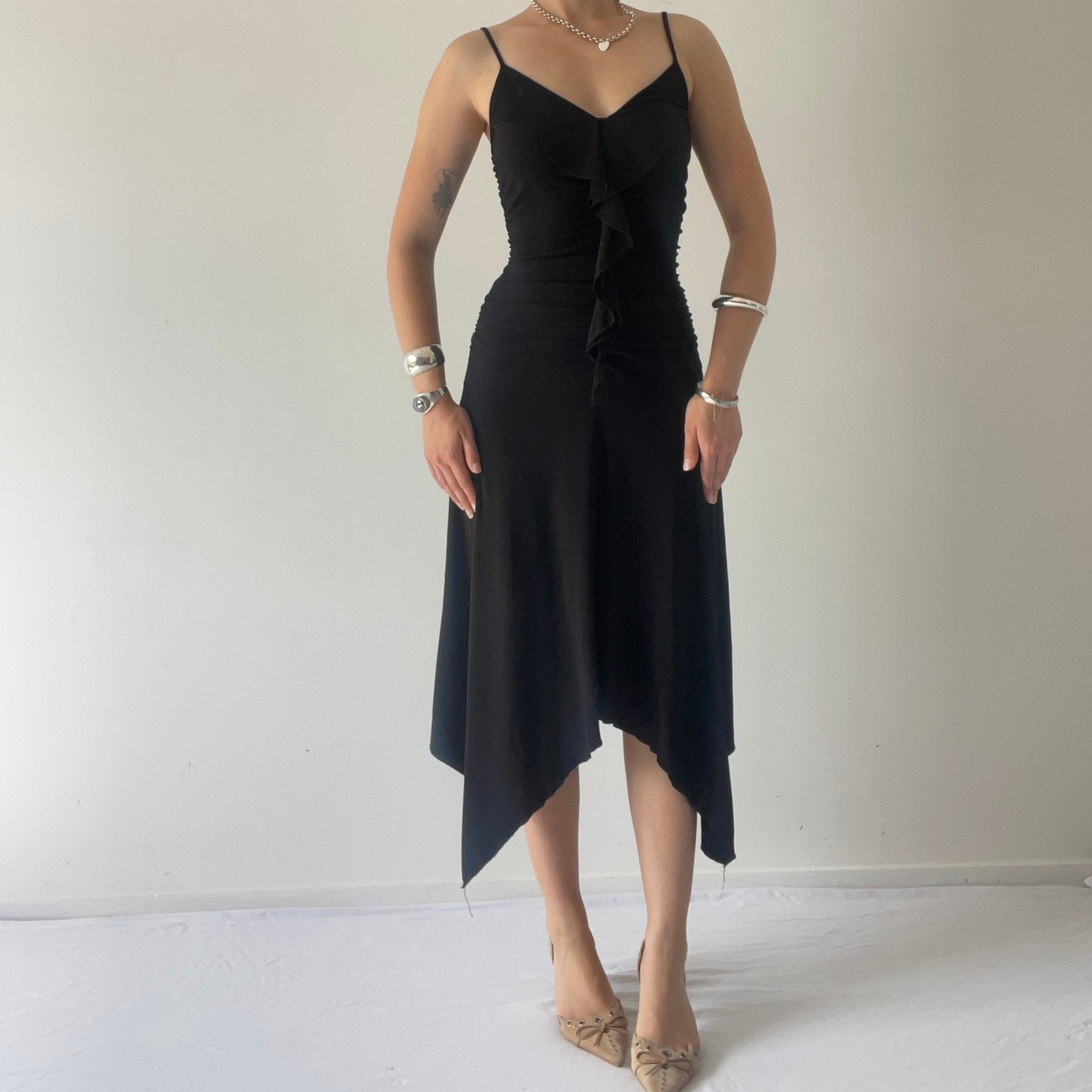 Red Ant Ruched Midi Dress | 8-10