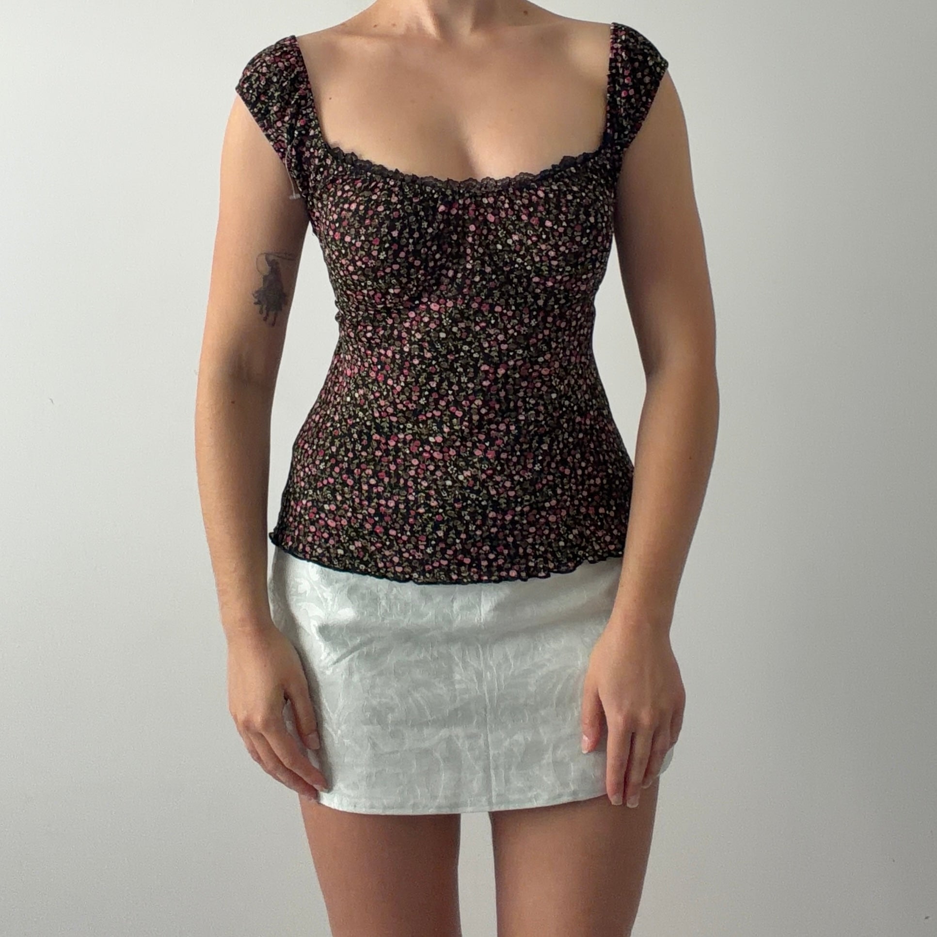 Self Esteem Babydoll Top | S