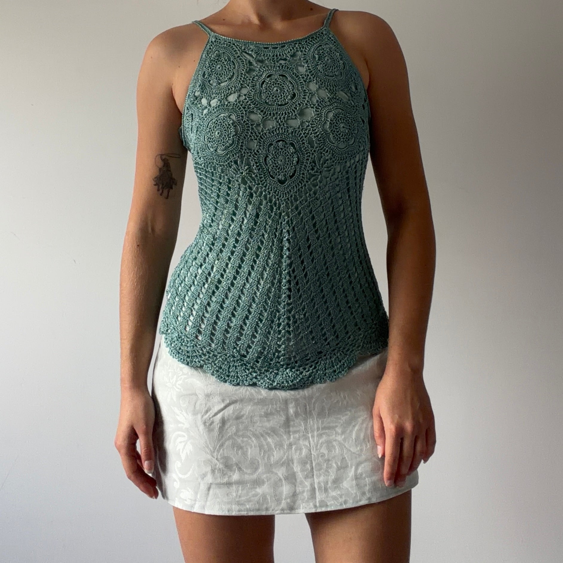 Next Glittery Crochet Top | 10-12