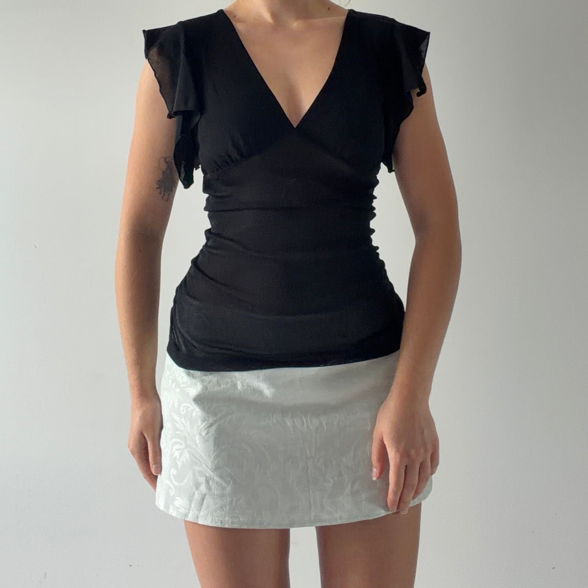 First Kiss Mesh Top | 8-10