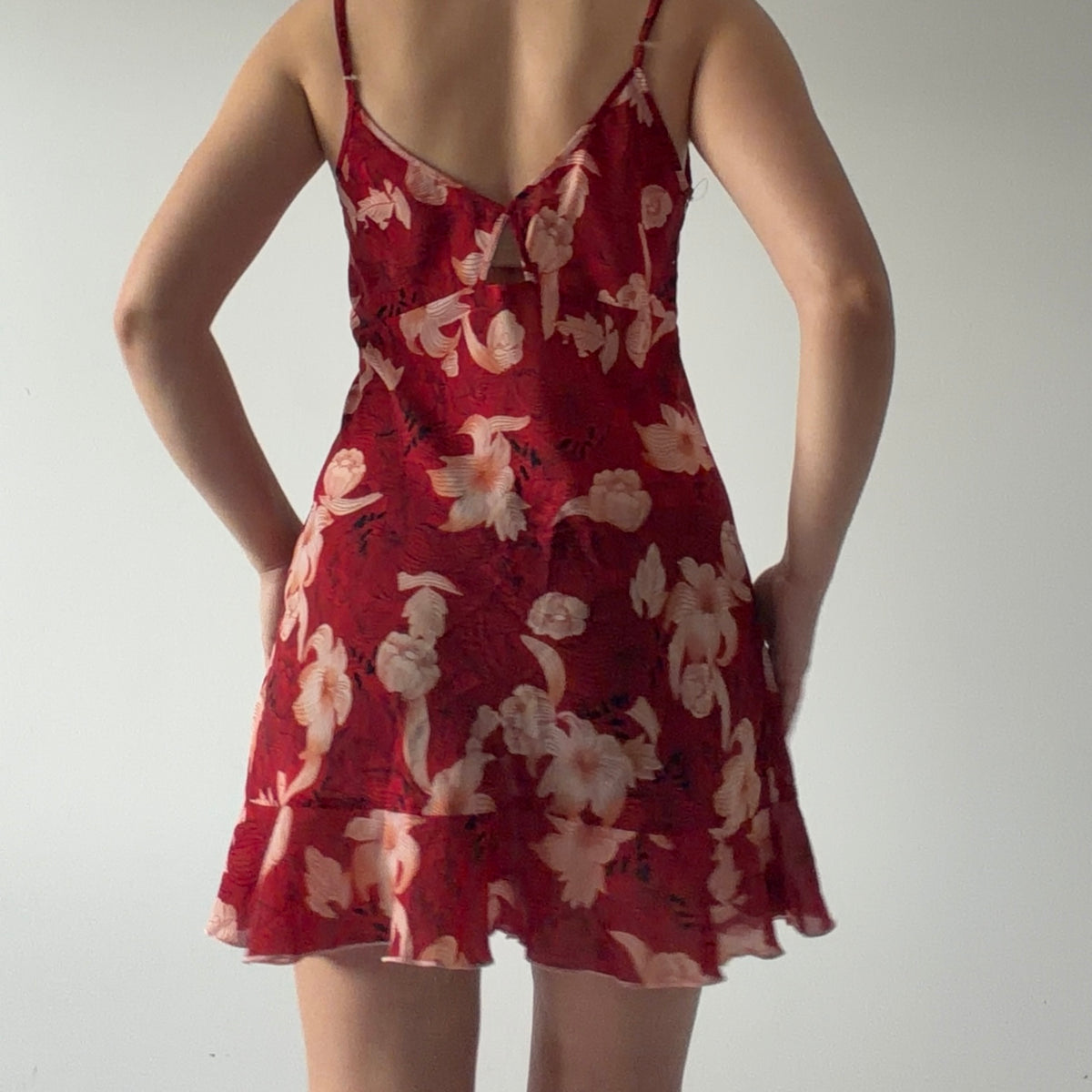 Sensara Floral Mini Slip Dress | S