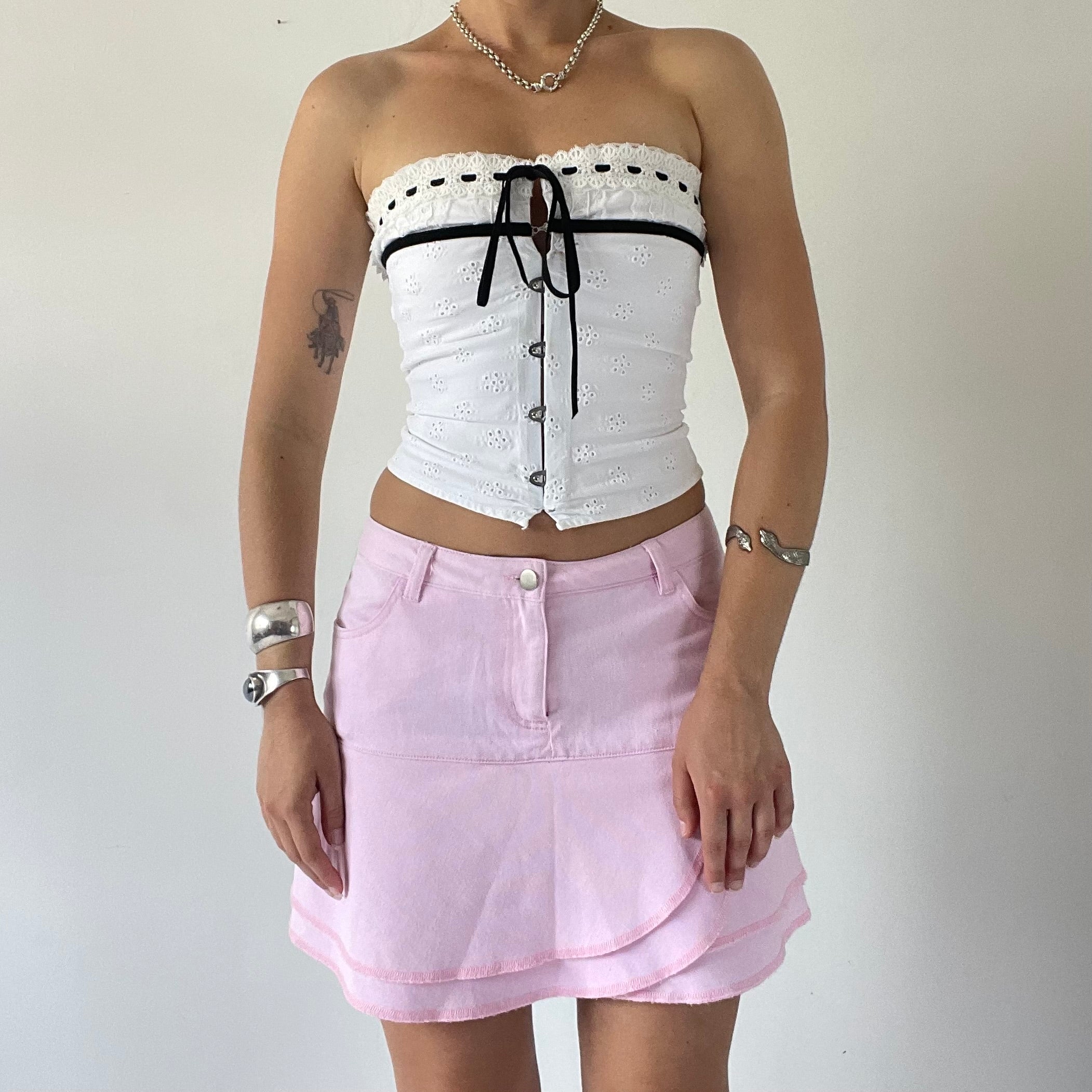 Girls Planet Ruffle Mini Skirt | 6-8