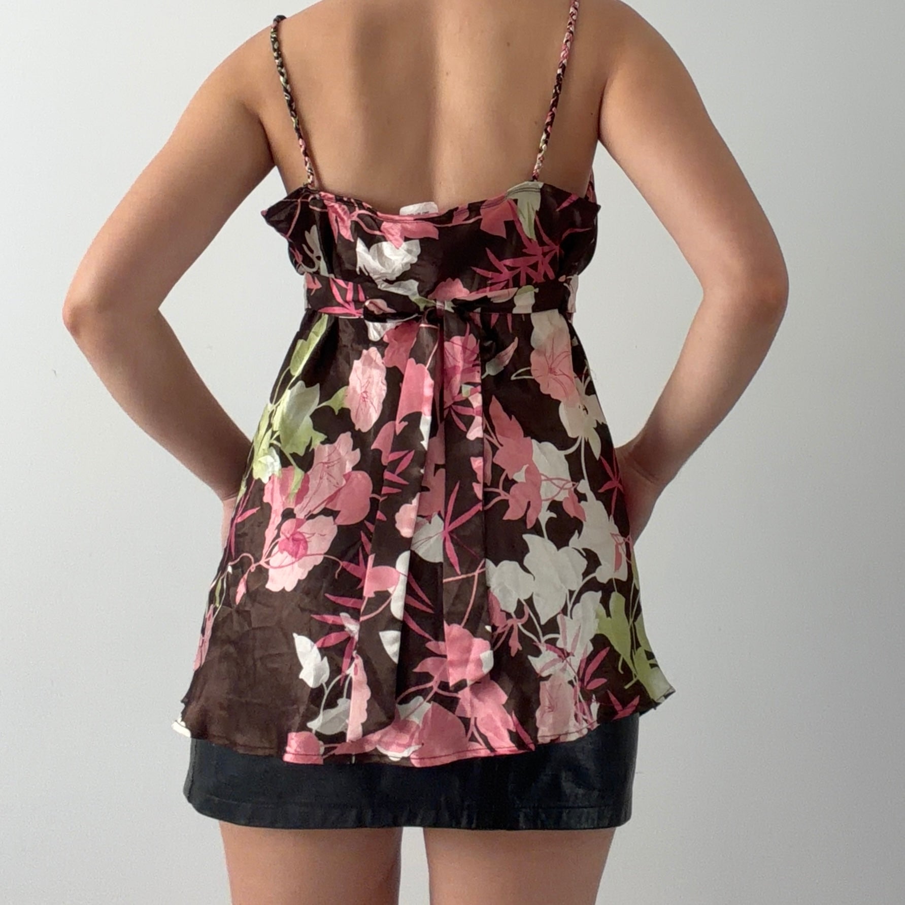 Maurices Satin Babydoll Top | L