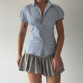 Babydoll Button Up Top | 12-14