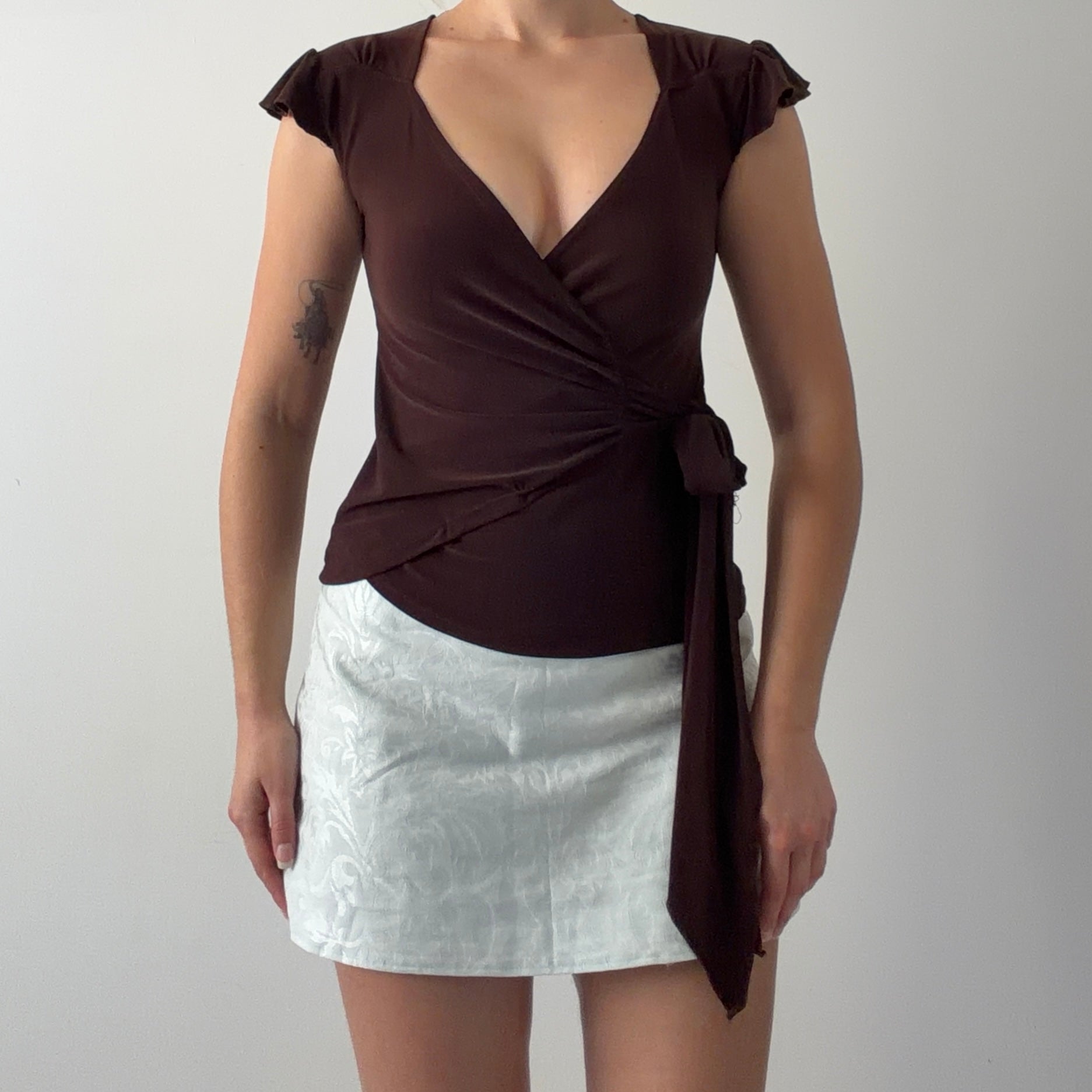 Song Wrap Top | Made in USA | 6-8