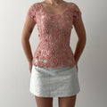 Newport News Crochet Top | M