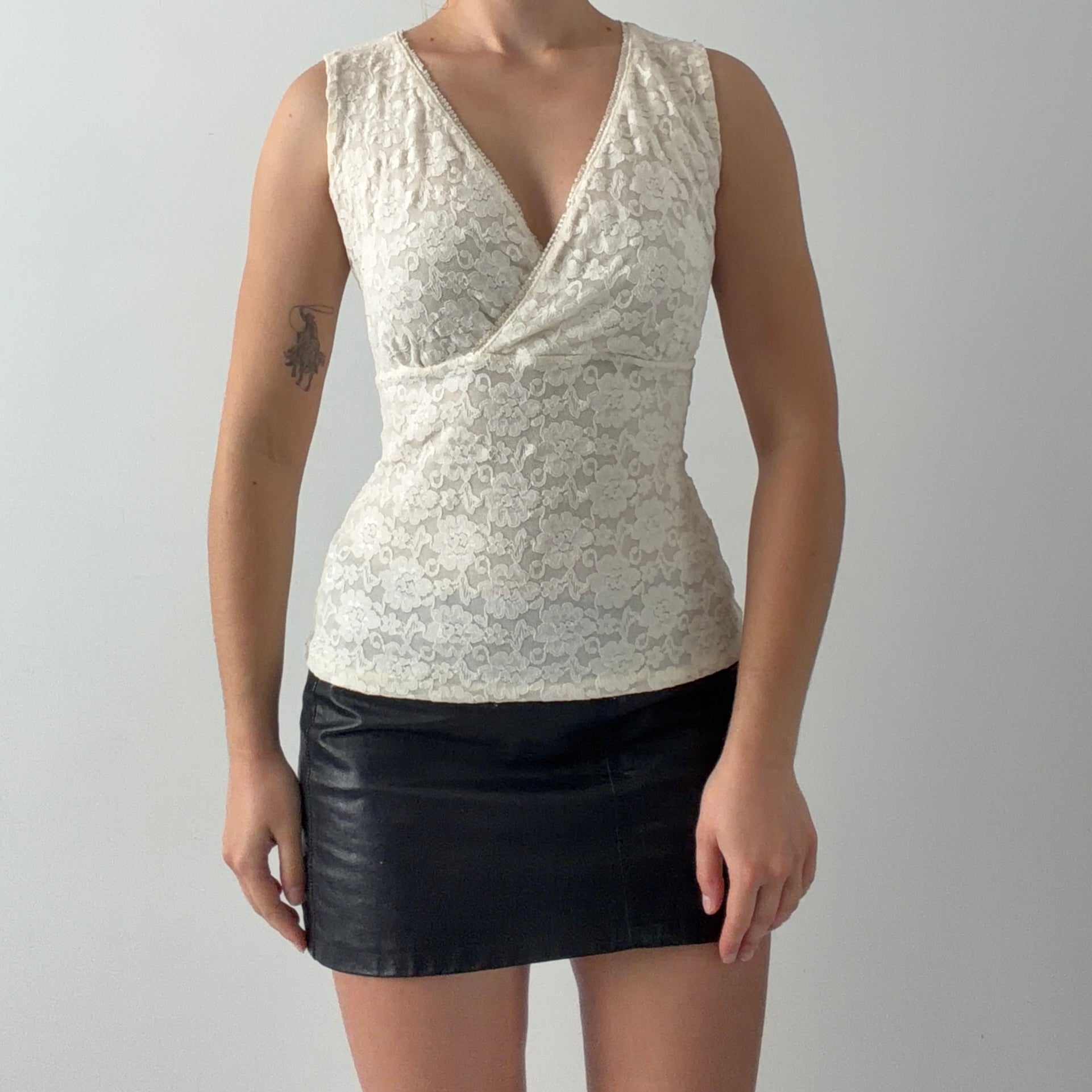 Semantiks Lace Babydoll Top | S