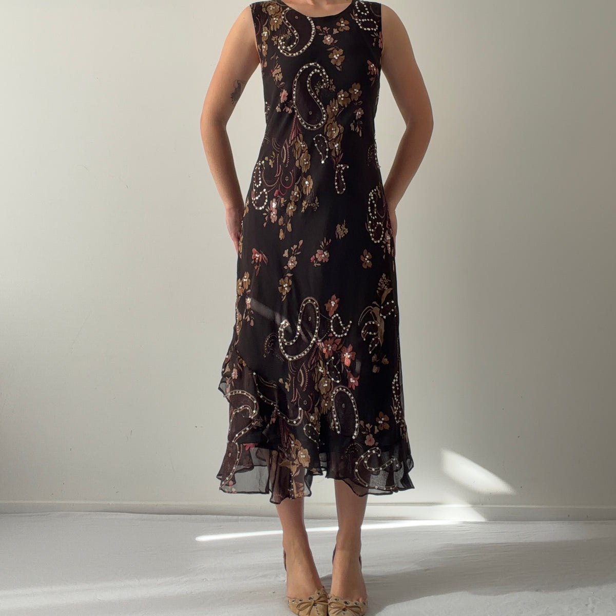 Titicos Floral Midi Dress | M