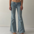 00s Supré Super Low Flare Jeans | XS