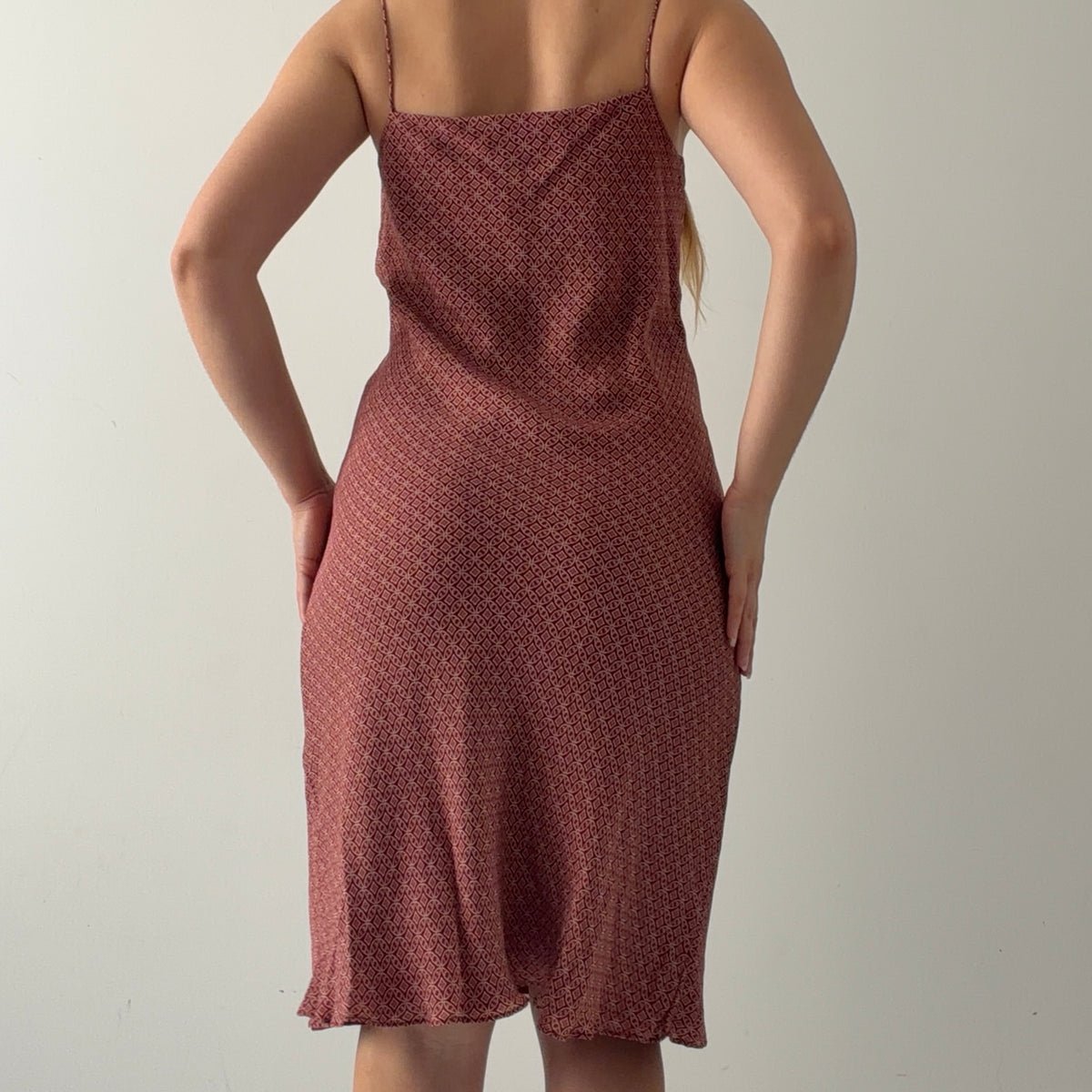 Ann Taylor Silk Midi Dress | S