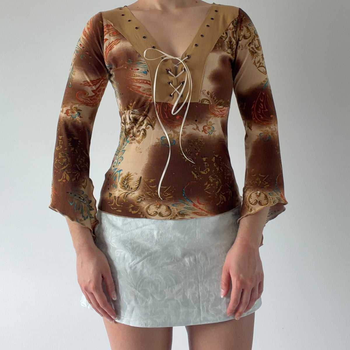 Xcepsion Bell Sleeve Top | XS-S