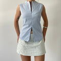 Spiral Double Zip Tank Top | 12-14