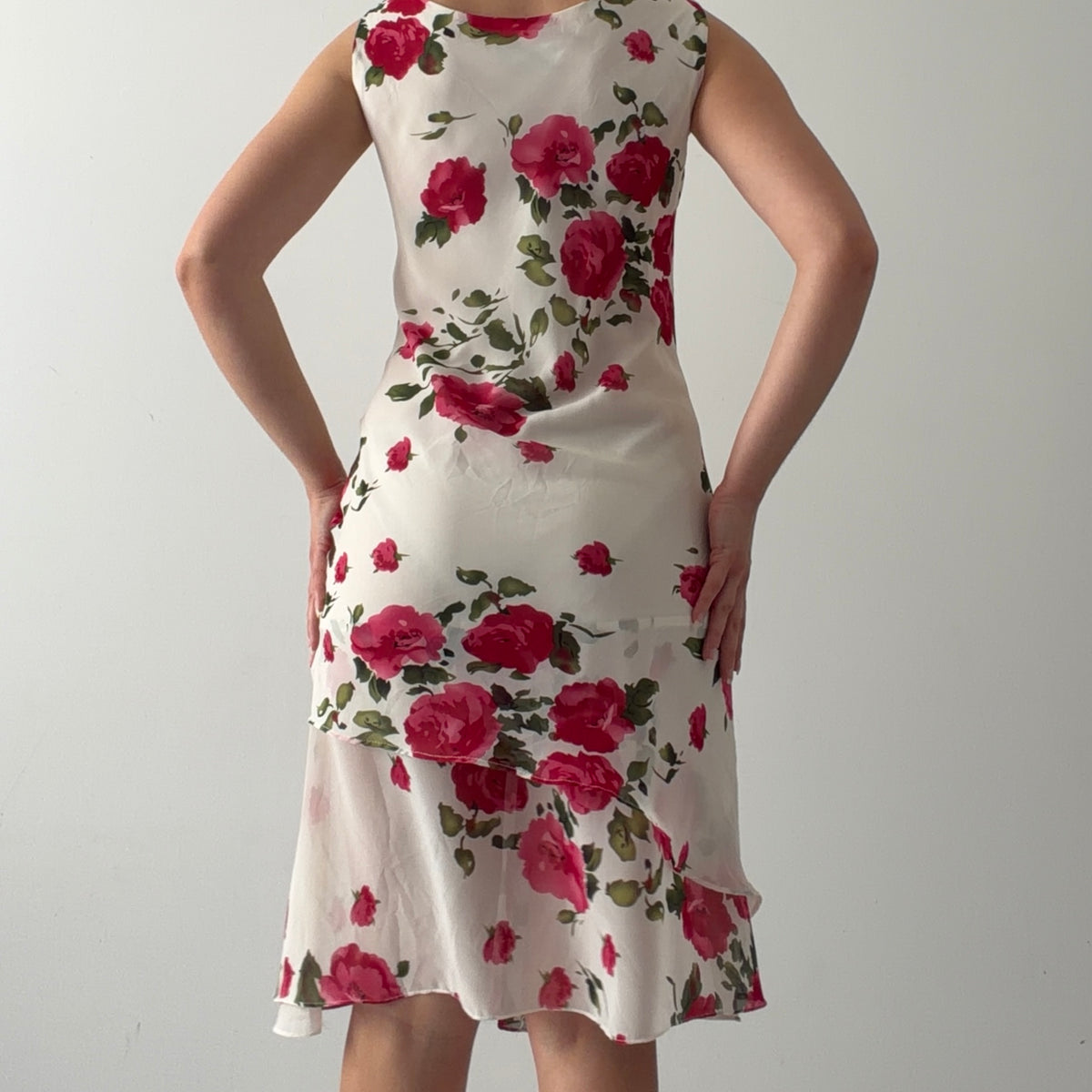 Kadin Collection Floral Midi Dress | 10-12