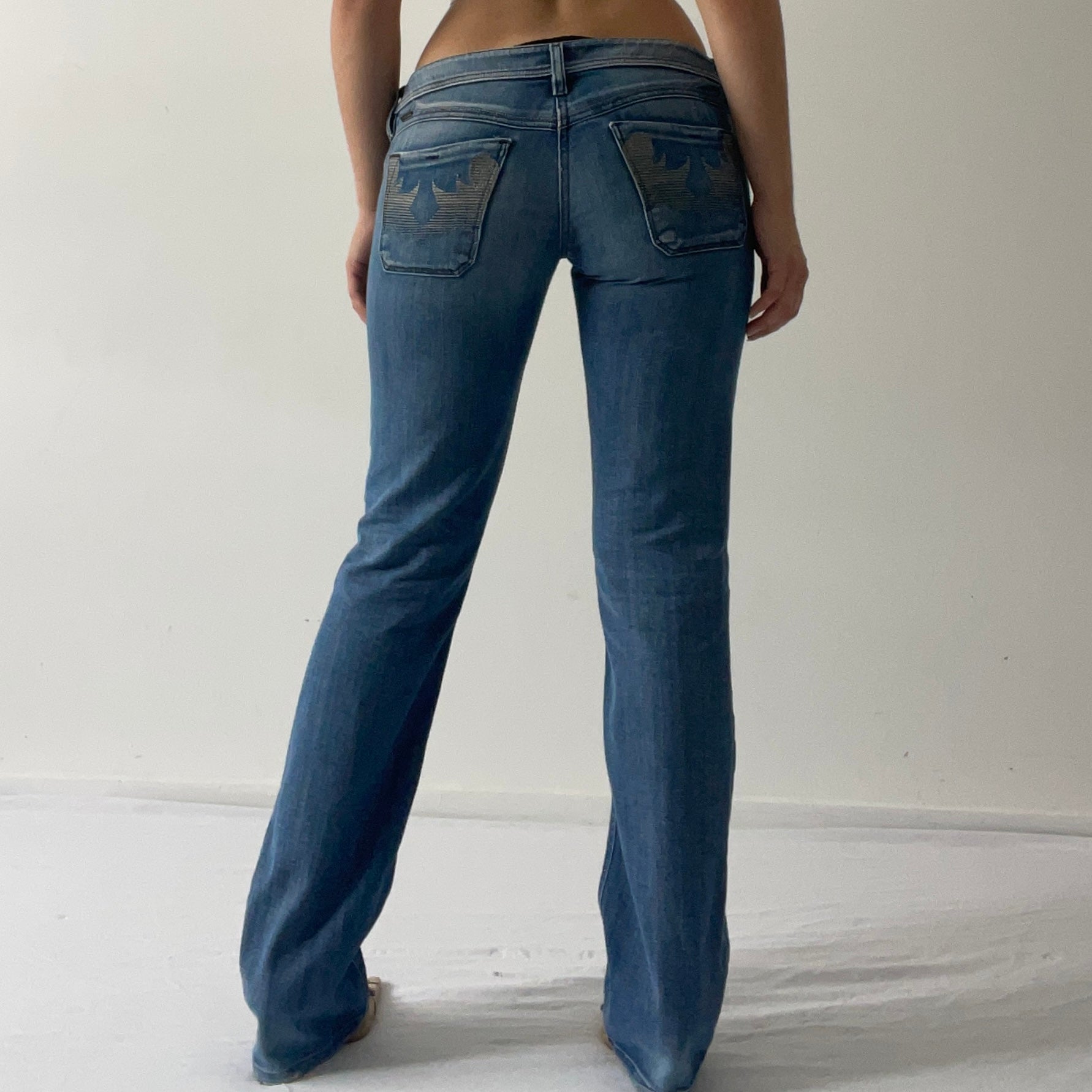 Diesel Super Low Rise Jeans | 6-8