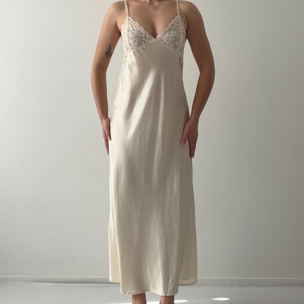 Nan Ya Silk Midi Dress | 10-12