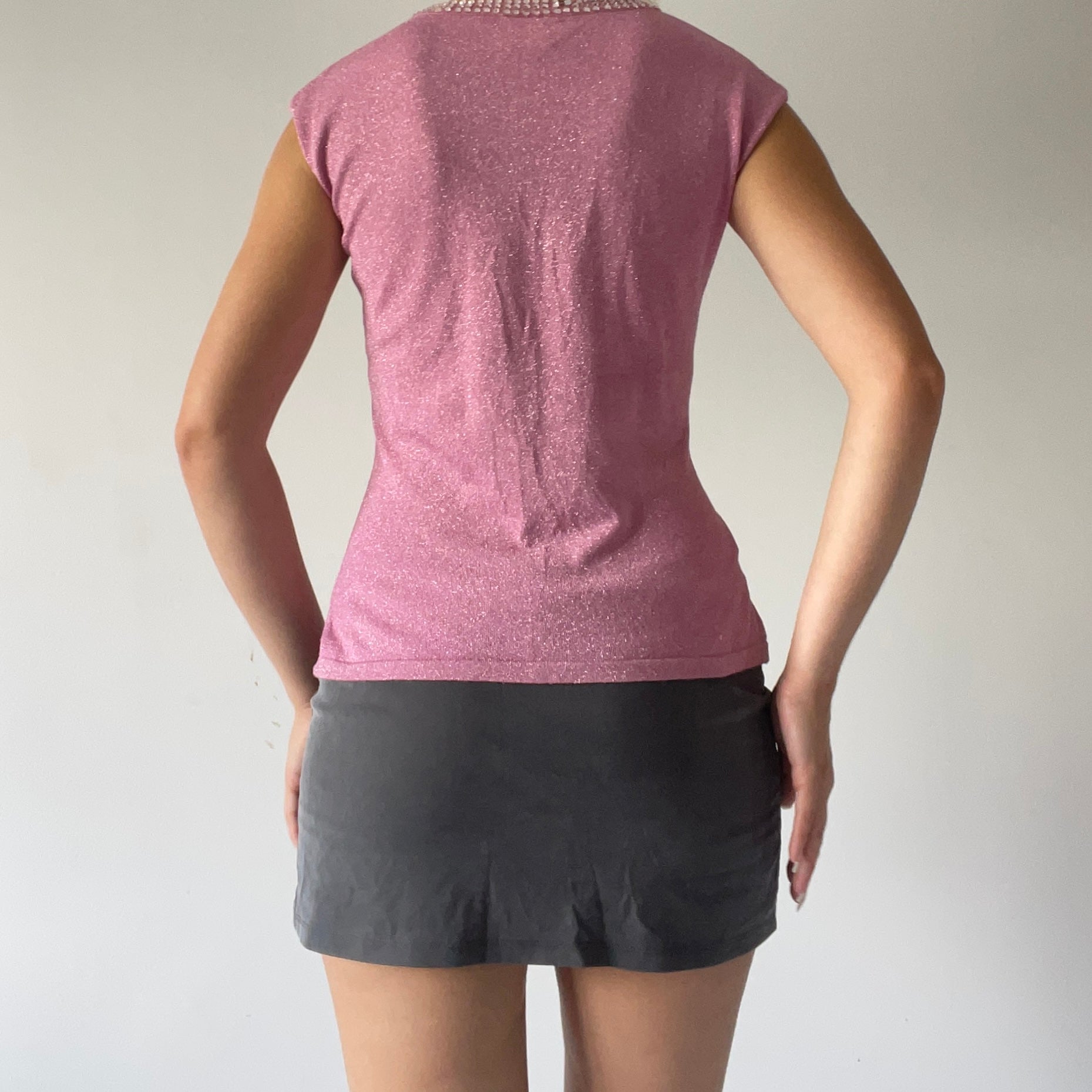 Glittery Cami Tank Top | 10-12