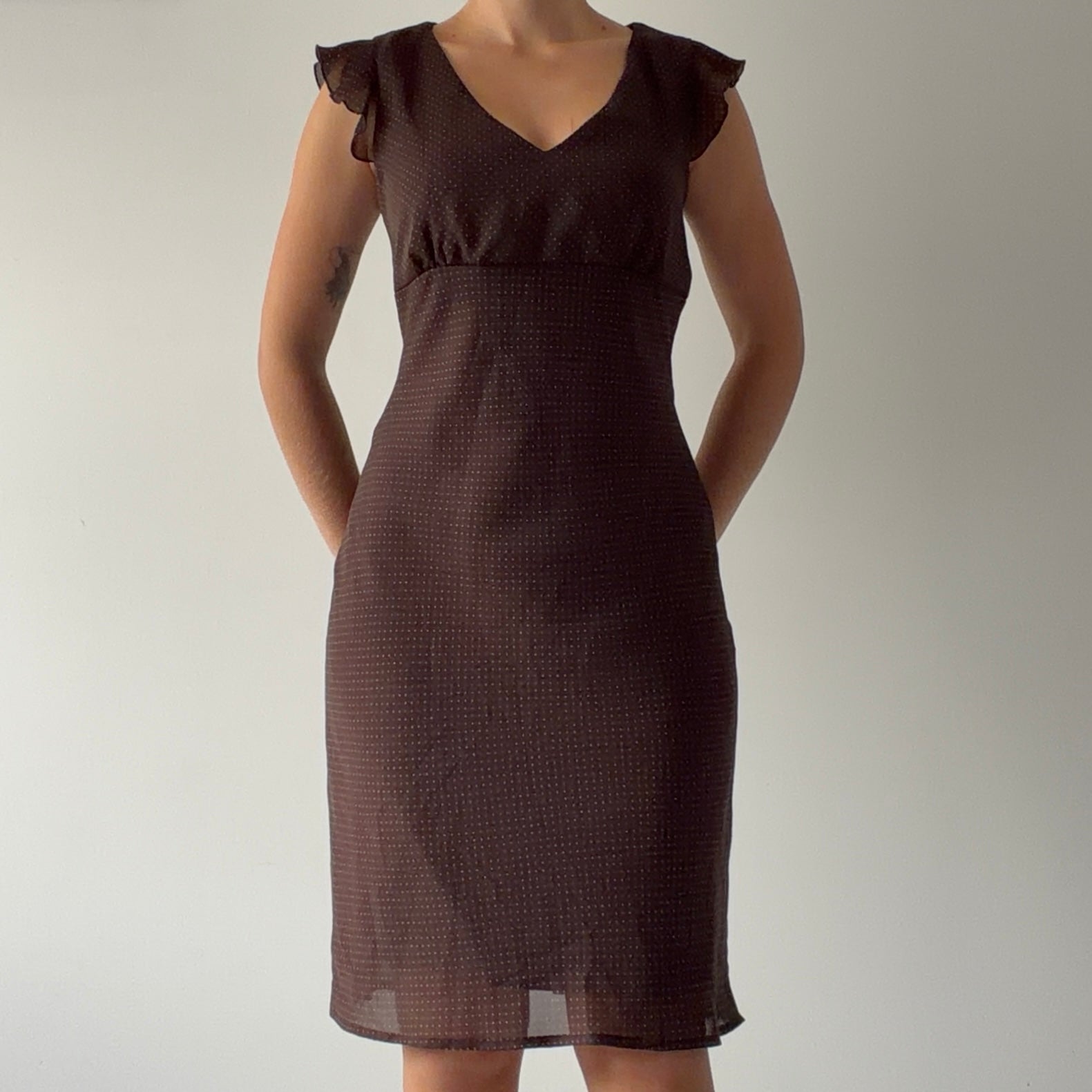 FLP Polka Dot Midi Dress | S
