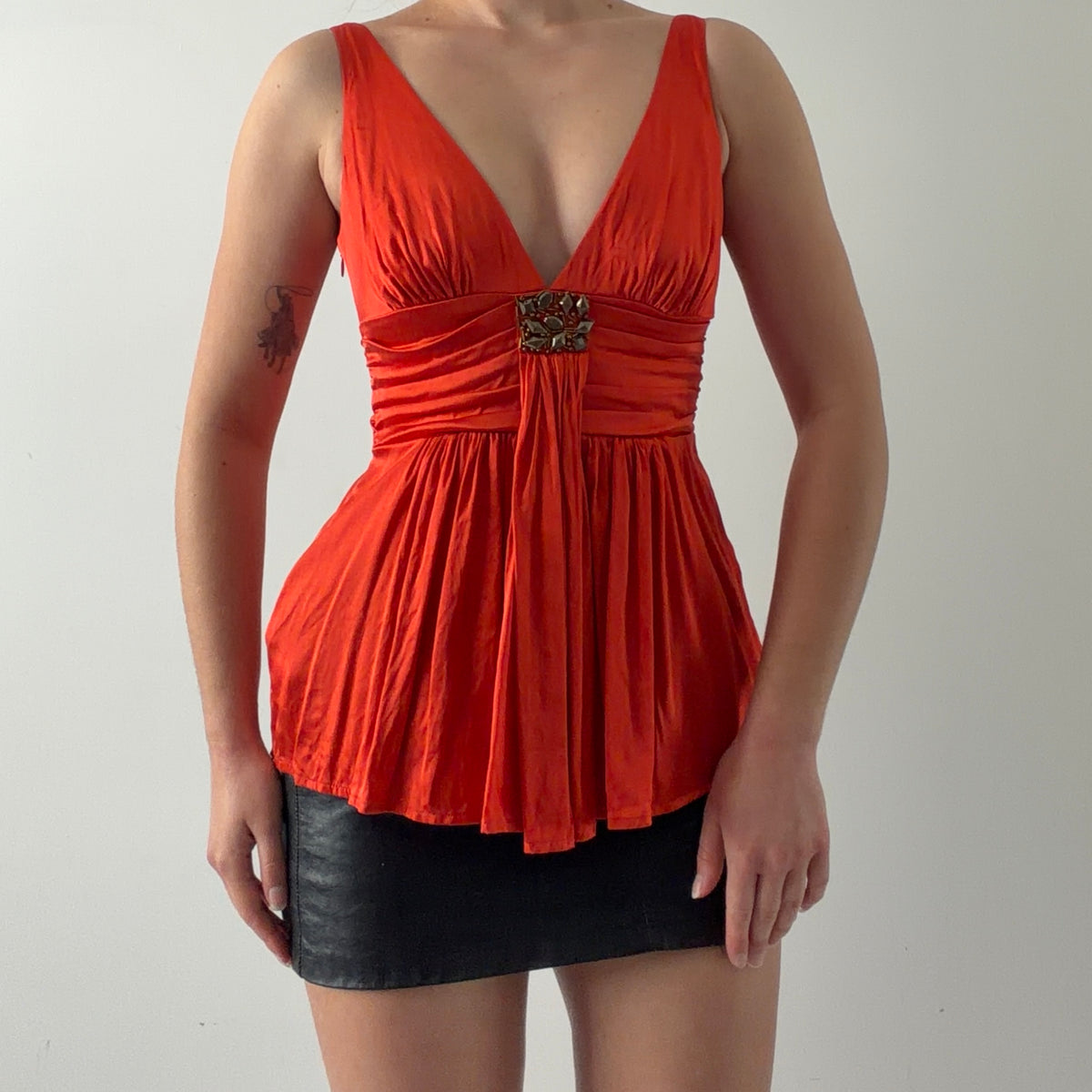 Bebe Silk Cami Top | XS