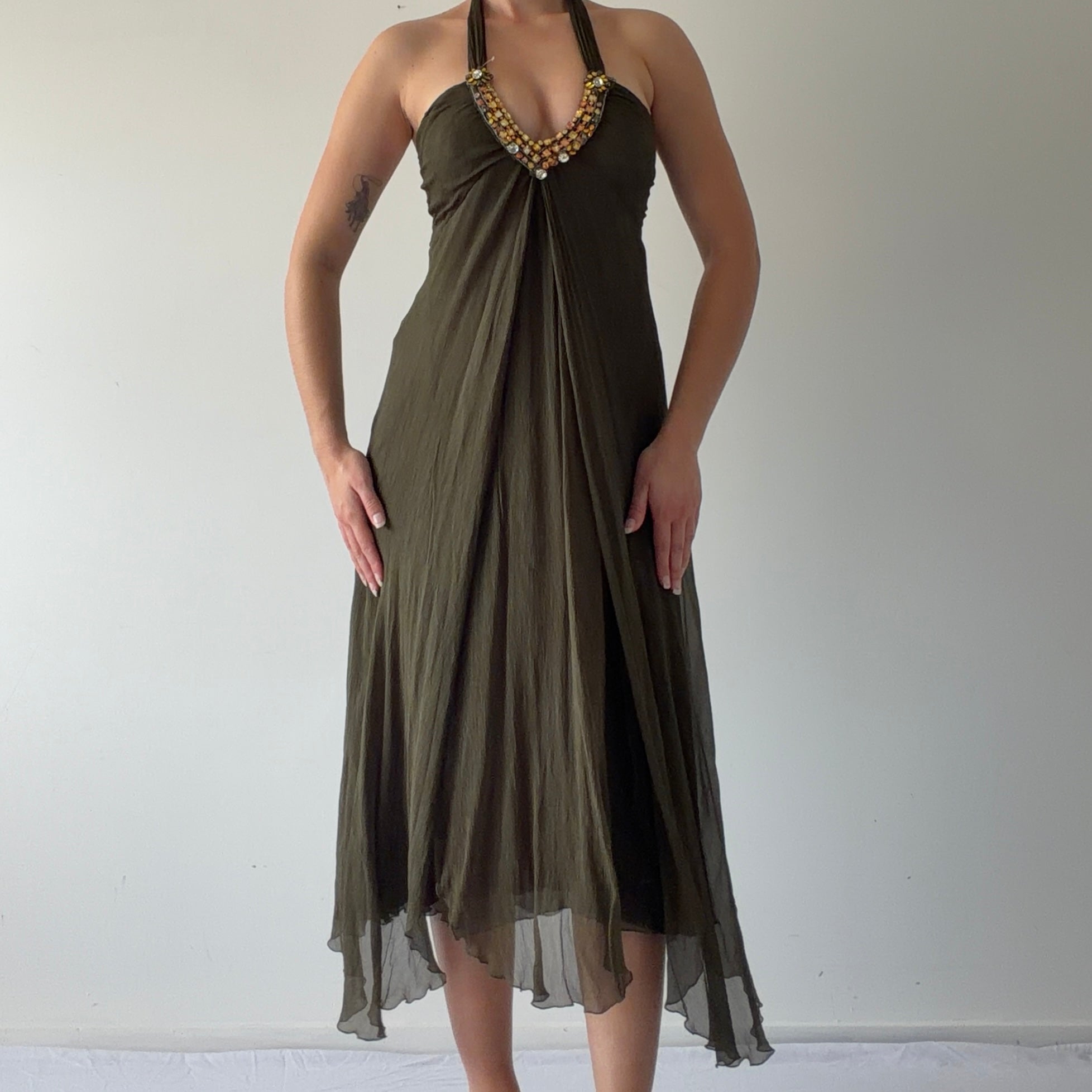 Max Mara Silk Fairy Dress | S