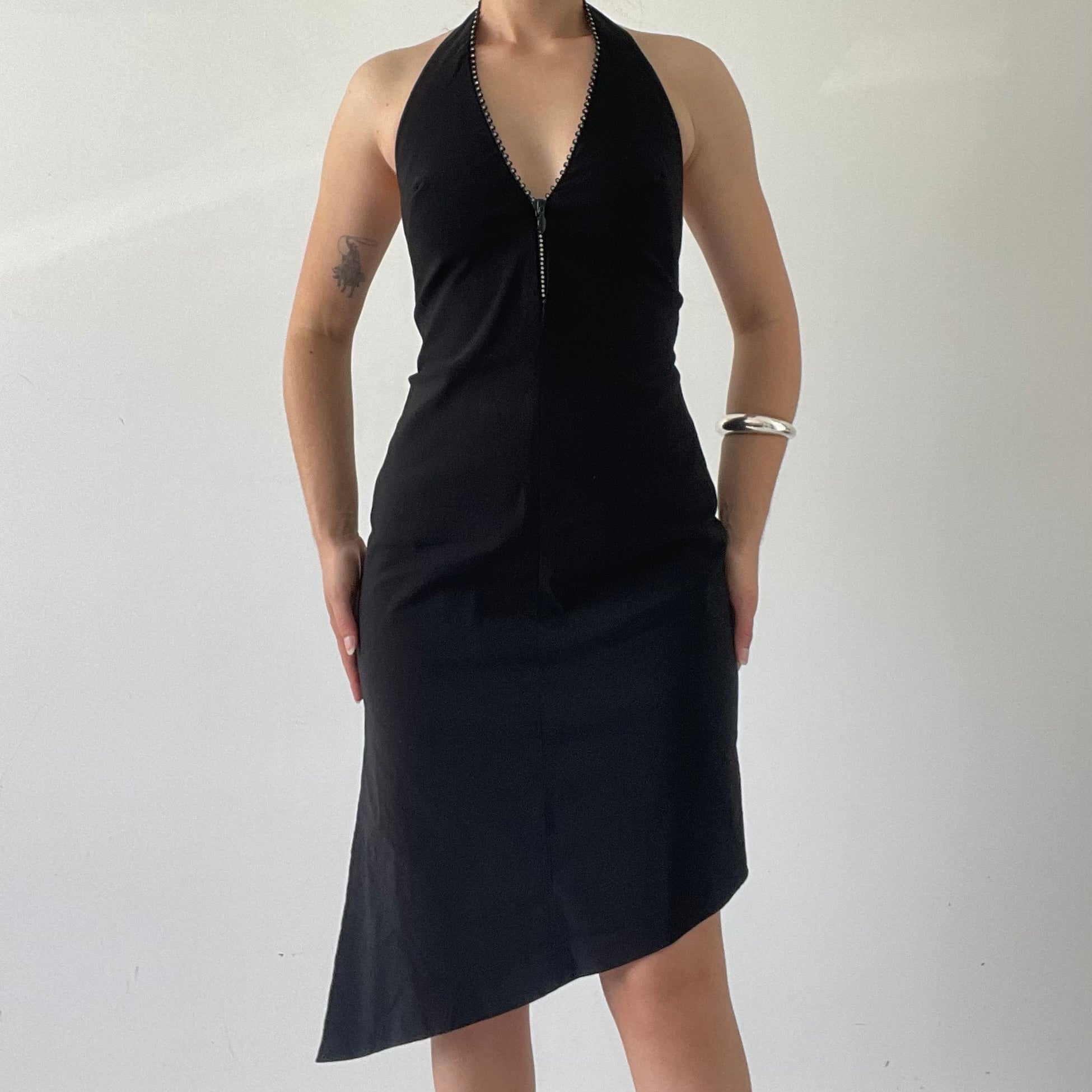 Cue Asymmetric Midi Dress | 8-10