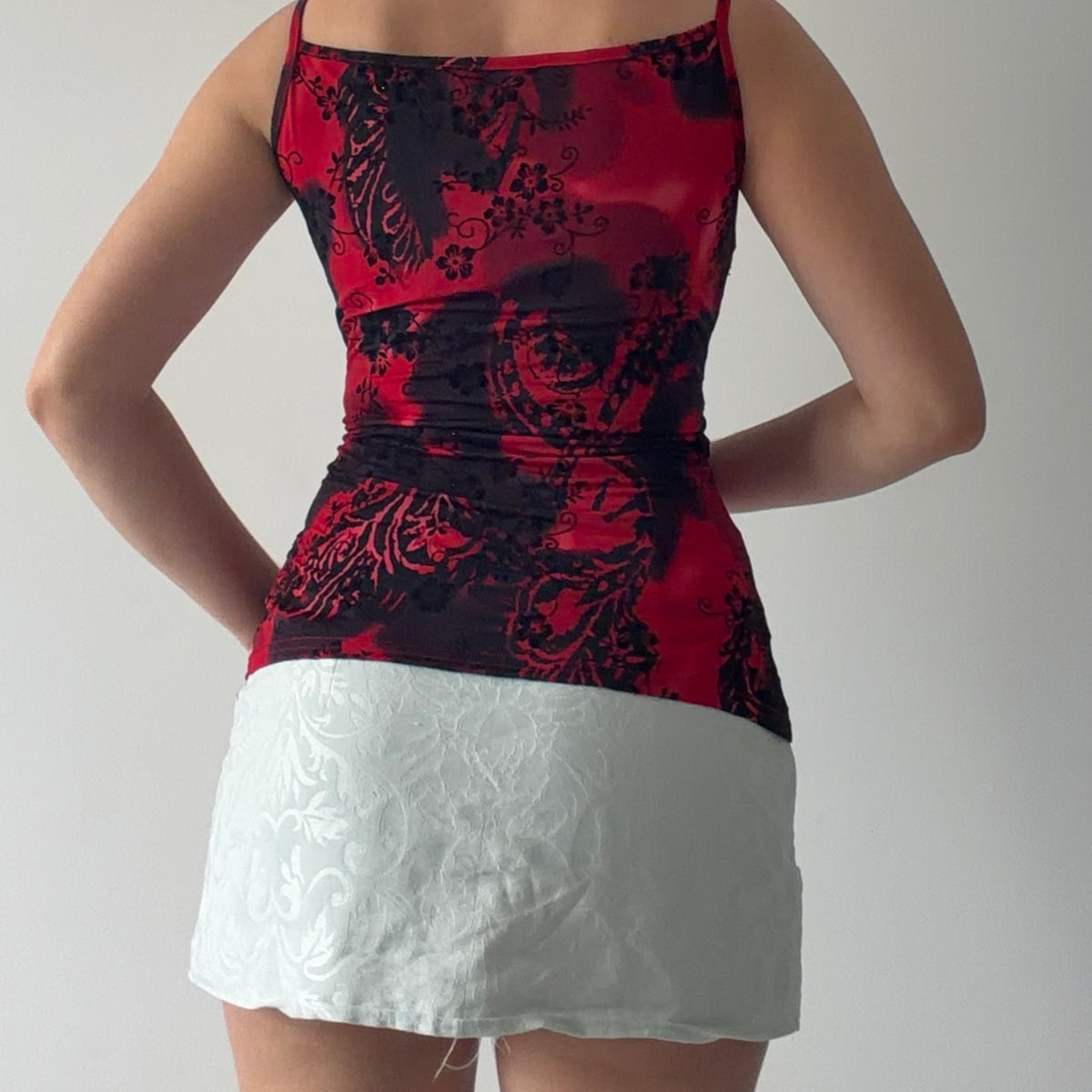 Xanaka Cowl Burnout Cami | L