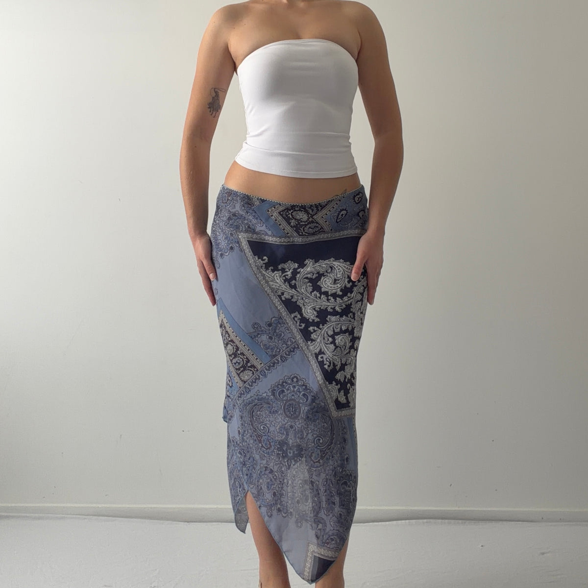 Fashion Bug Handkerchief Paisley Skirt | 6-8